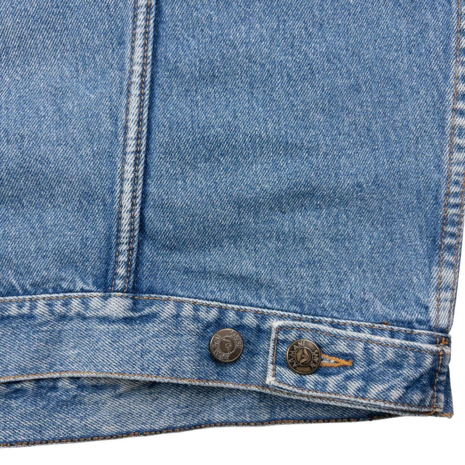 Other Vintage Armani Jeans Button Up Denim Vest Jacket Size M Size US M / EU 48-50 / 2 - 7 Thumbnail