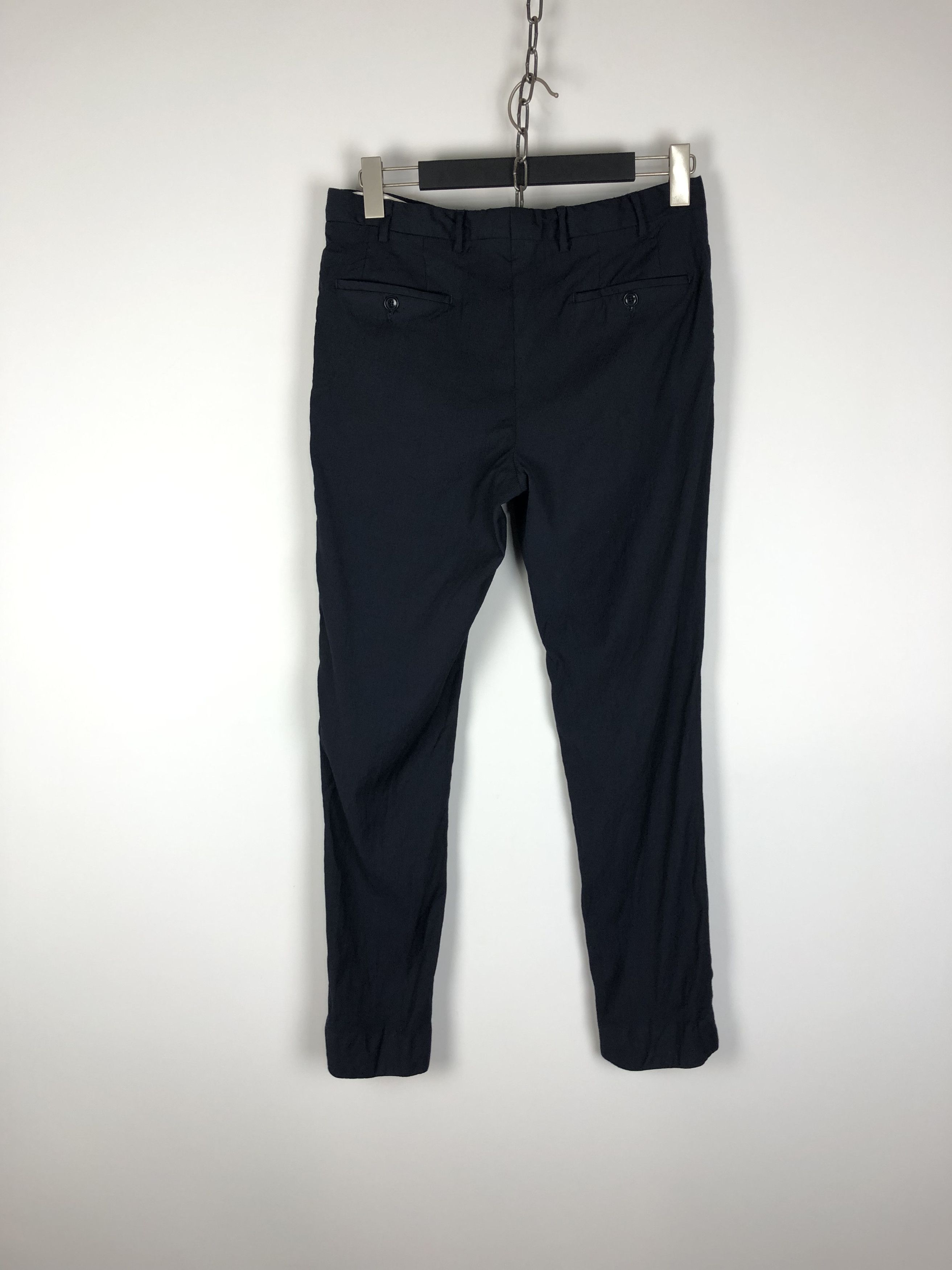 Pal Zileri Pal Zileri Classic Wool Pants Navy Trousers size 48R Size US 32 / EU 48 - 6 Thumbnail