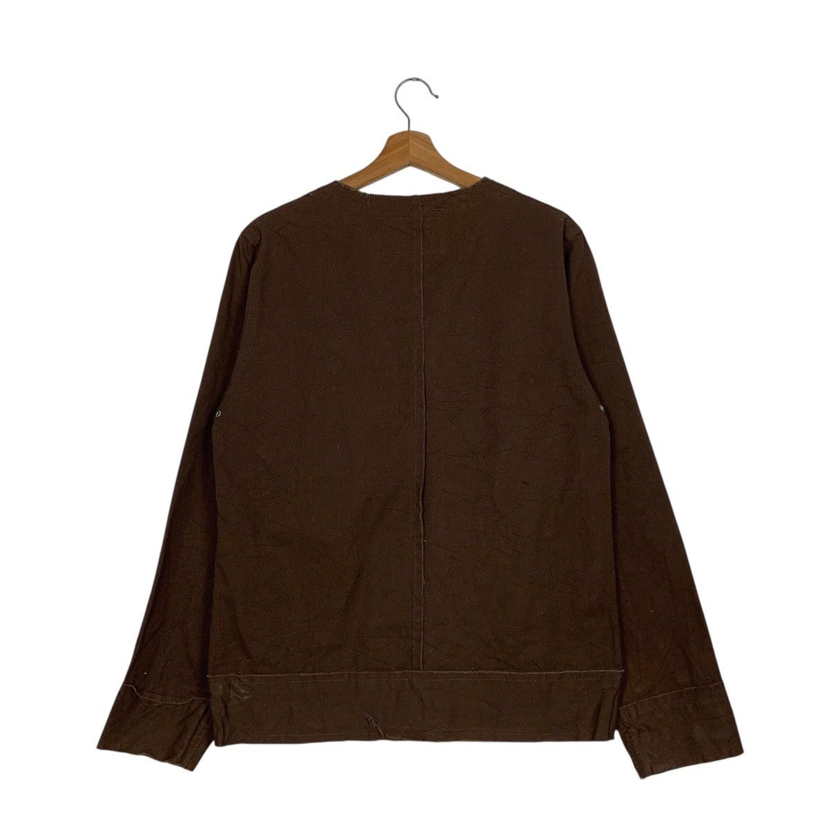 Japanese Brand Maniac Works Brown Jacket Size M / US 6-8 / IT 42-44 - 7 Thumbnail