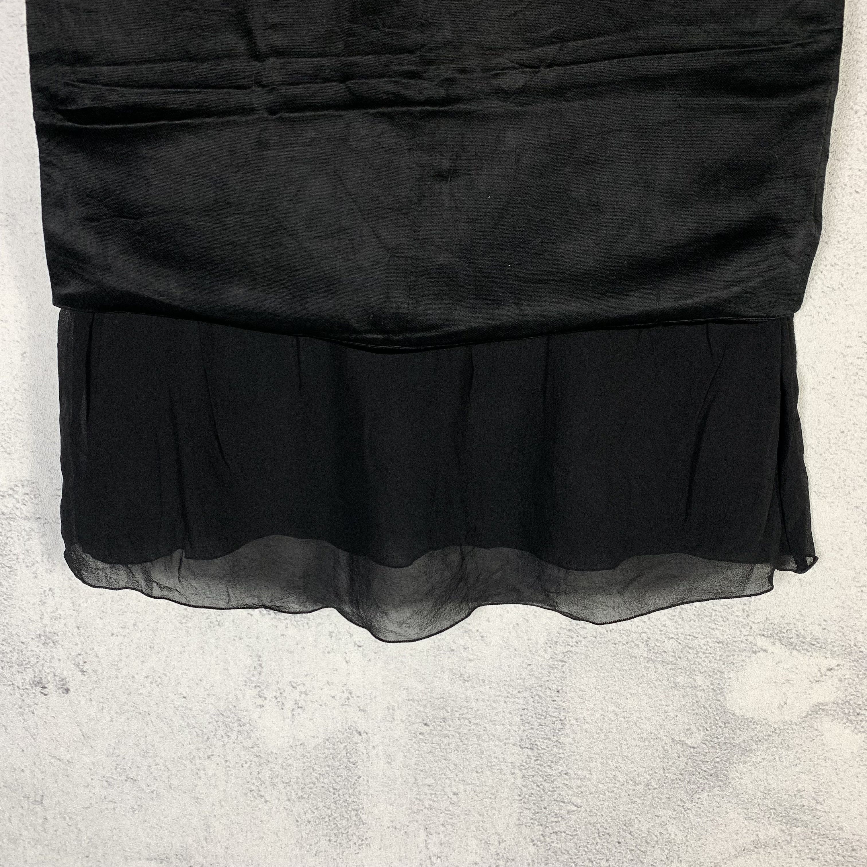 Undercover Undercover Black Sleeveless Layered Mesh Top Size S / US 4 / IT 40 - 3 Thumbnail