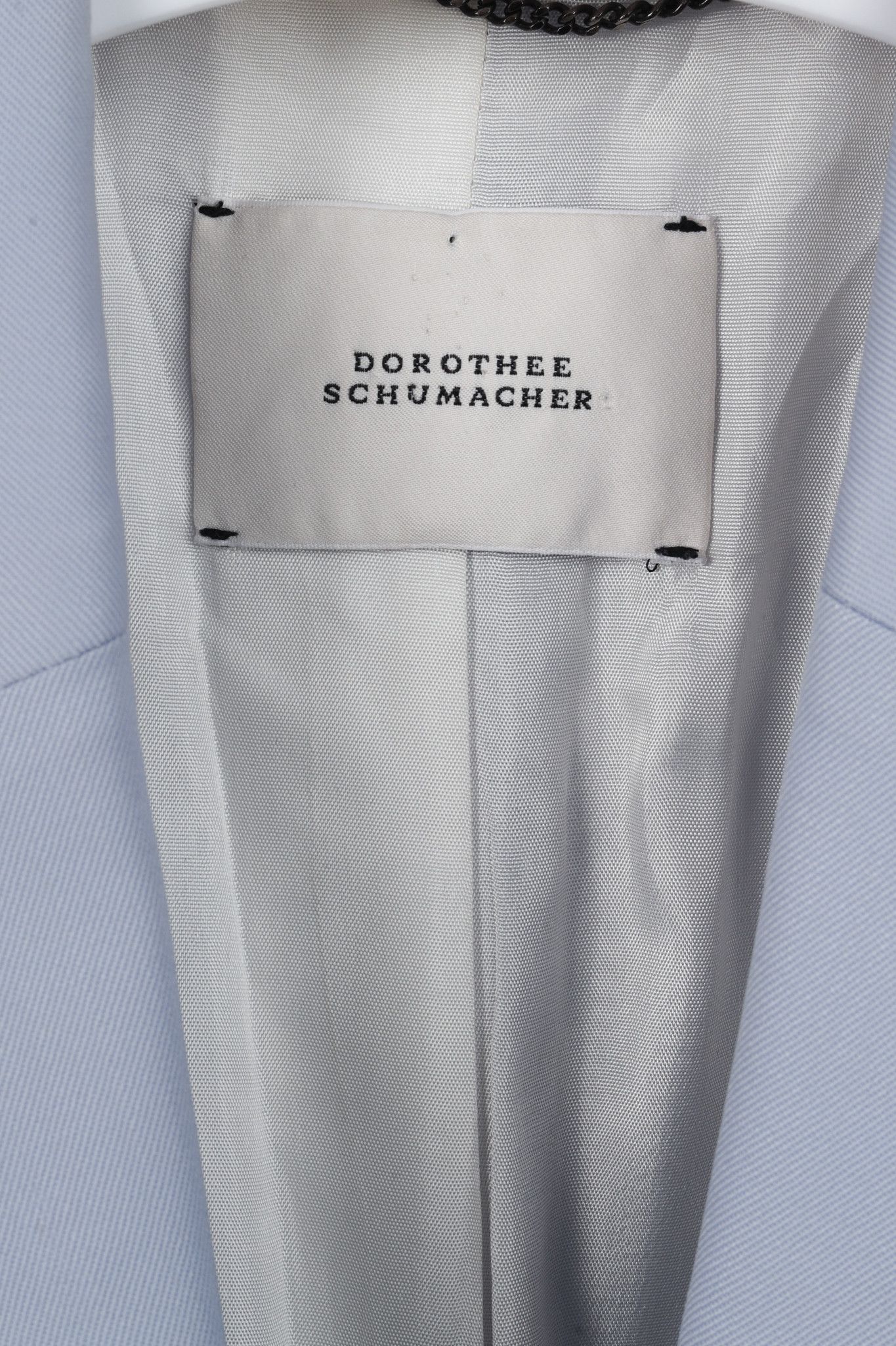 DOROTHEE SCHUMACHER Dorothee Schumacher Stretch-Wool Hidden-Button Blazer Size S / US 4 / IT 40 - 4 Thumbnail