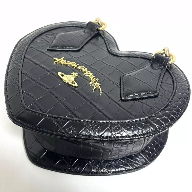 Vivienne Westwood Vivienne Westwood size os Middle-aged crocodile skin love b Size ONE SIZE - 4 Thumbnail