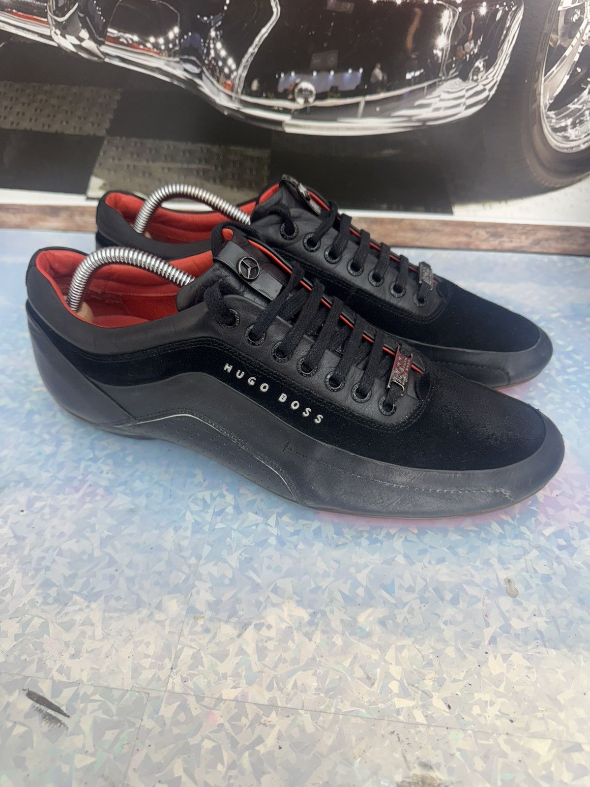 Hugo Boss × Mercedes-Benz Men’s Original Sneakers – Hugo Boss x Mercedes-Benz Size US 9 / EU 42 - 11 Thumbnail