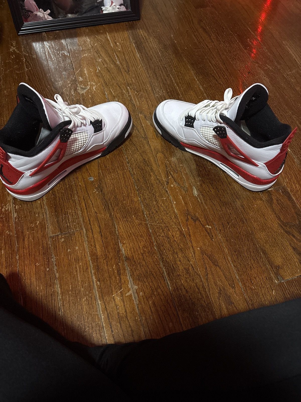 Jordan Brand Jordan 4 red cement Size US 9 / EU 42 - 3 Thumbnail