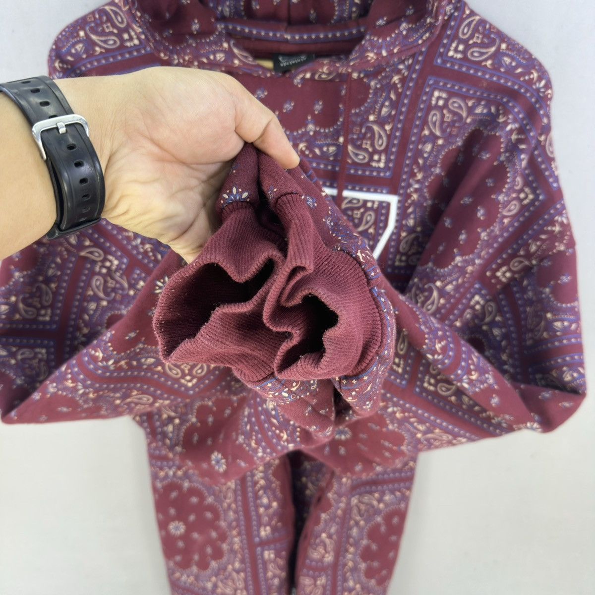 Kapital Screp Paisley Hoodie like Kapital Undercover Supreme Size US XXL / EU 58 / 5 - 11 Thumbnail