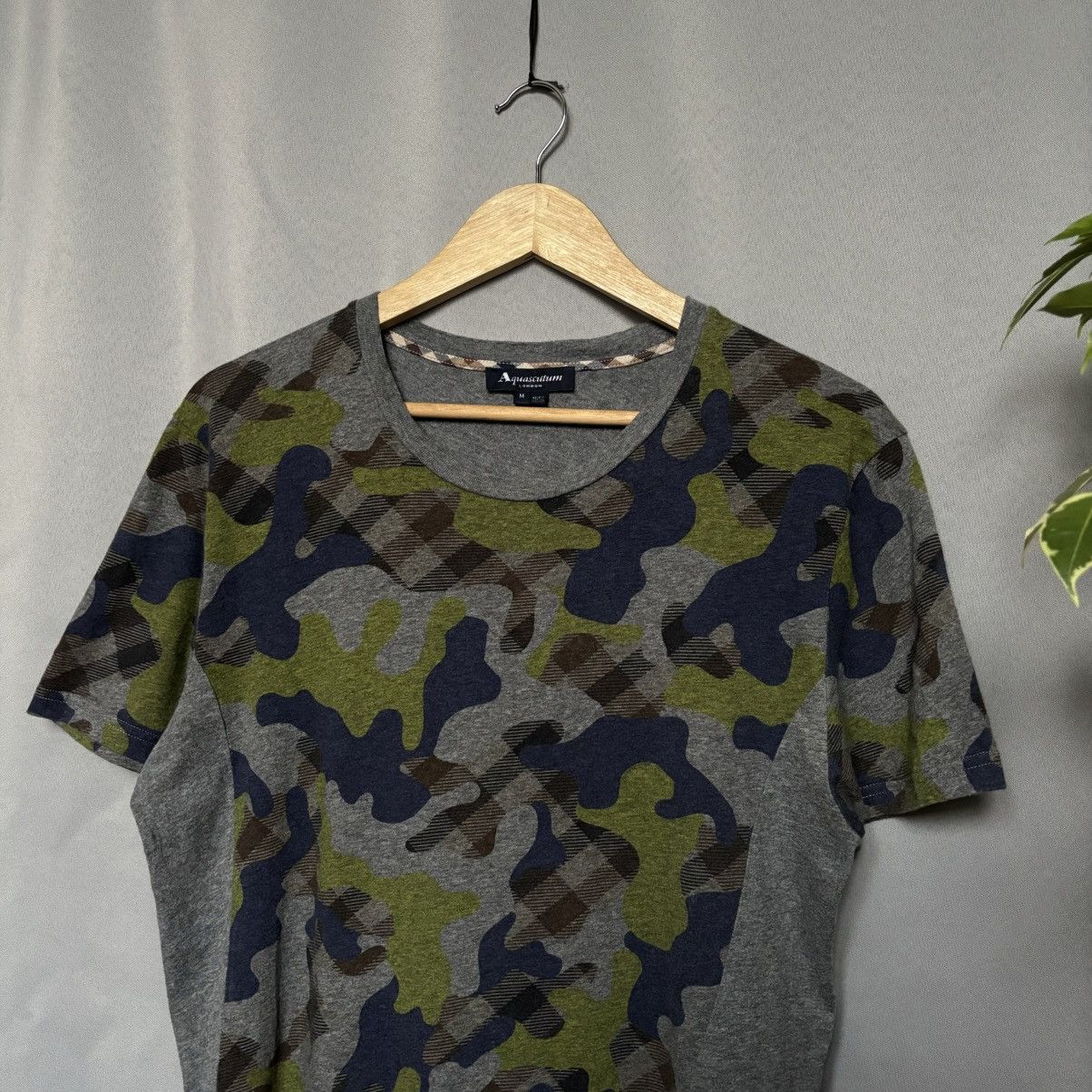 Aquascutum Aquascutum t-shirt camo rare medium Portugal Size US M / EU 48-50 / 2 - 2 Thumbnail
