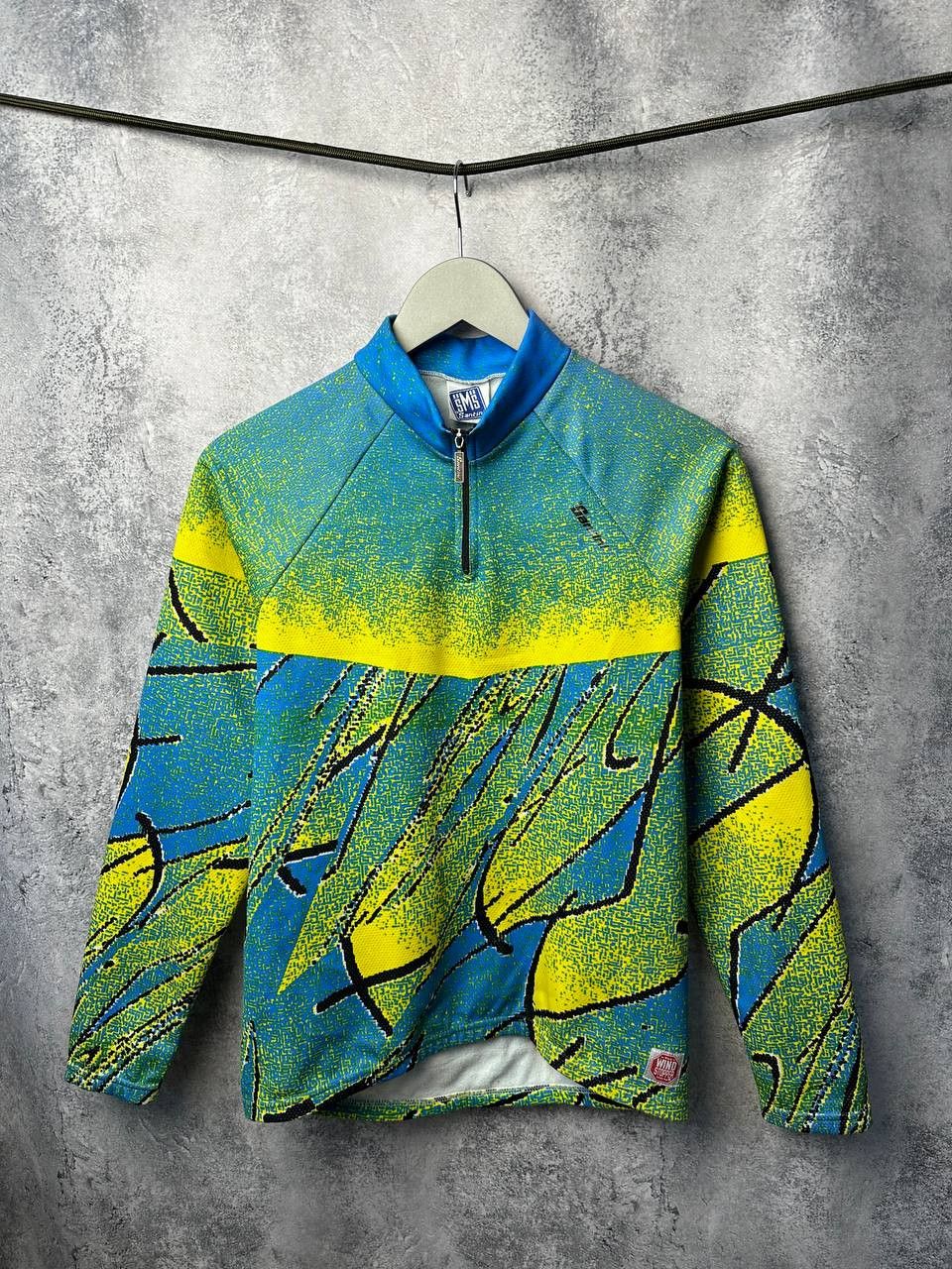 Other Santini SMS Vintage Cycling Windstopper Jersey Made in Italy Size US S / EU 44-46 / 1 - 2 Thumbnail