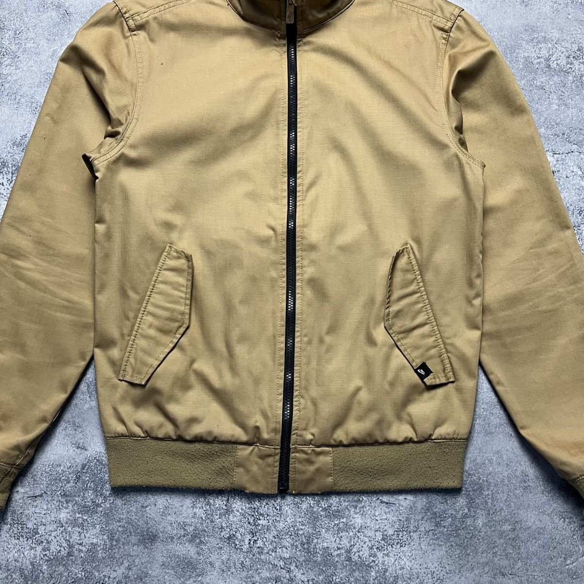Vintage Nike Clay Grass Beige Tennis Bomber Jacket Y2K