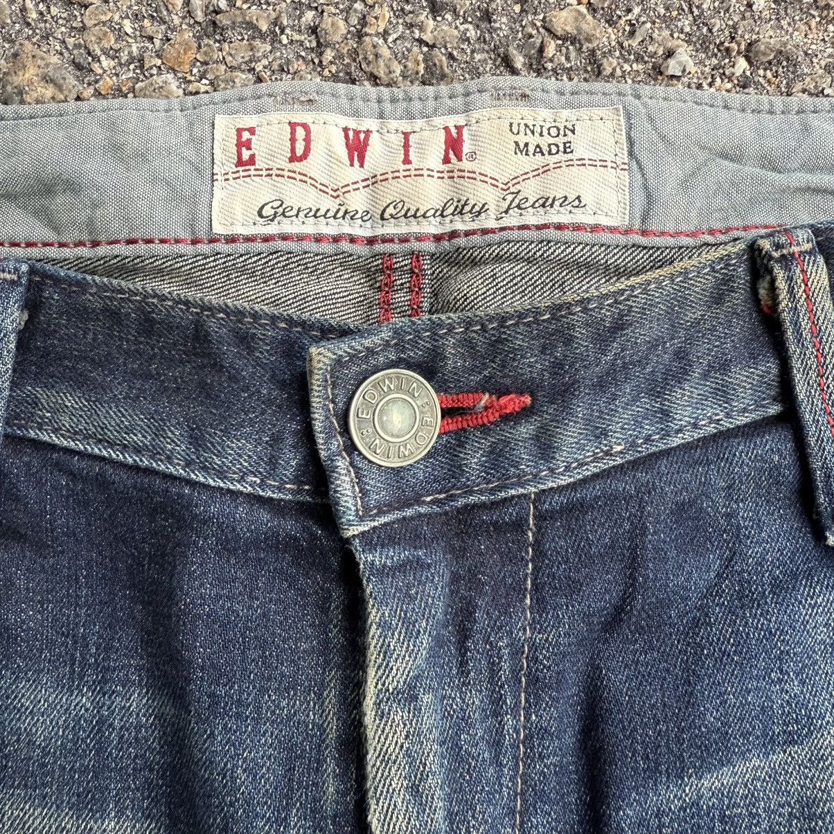 Edwin VINTAGE EDWIN MUD WASHED JEAN DENIM PANTS Size US 37 - 6 Thumbnail