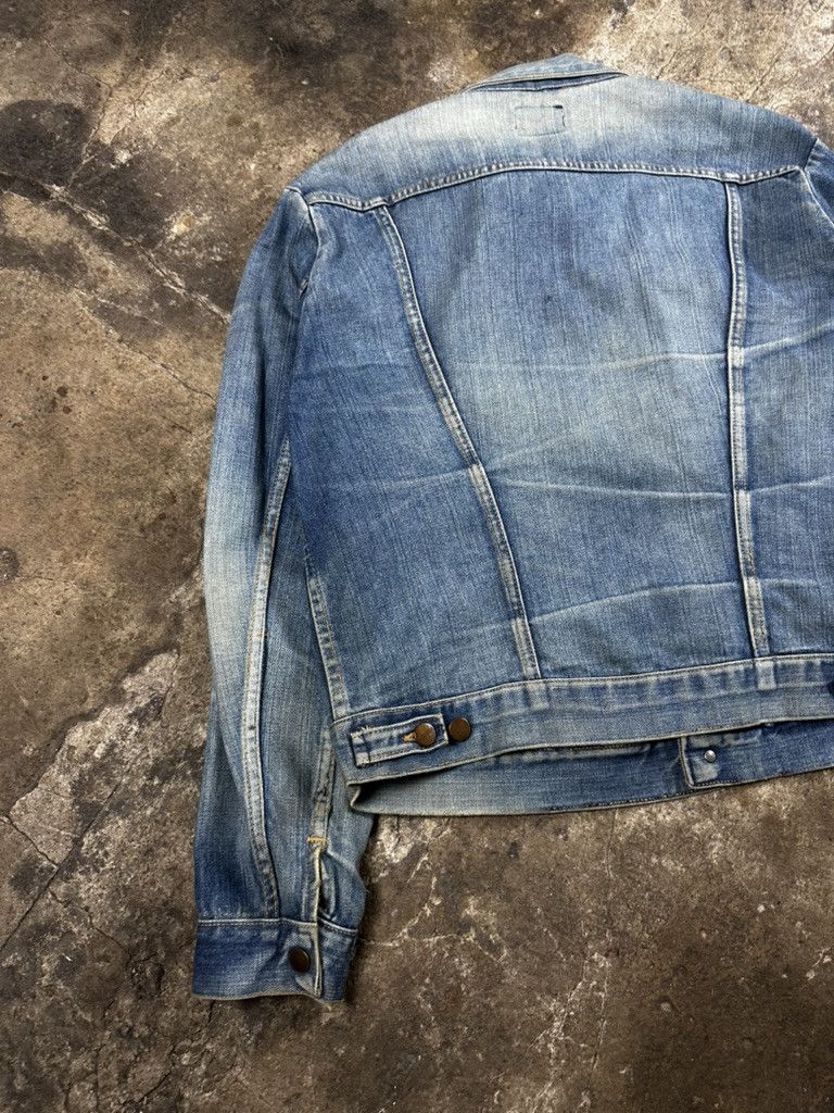 Wrangler 70s Vintage Wrangler Faded Denim Trucker Jacket Size US M / EU 48-50 / 2 - 10 Thumbnail