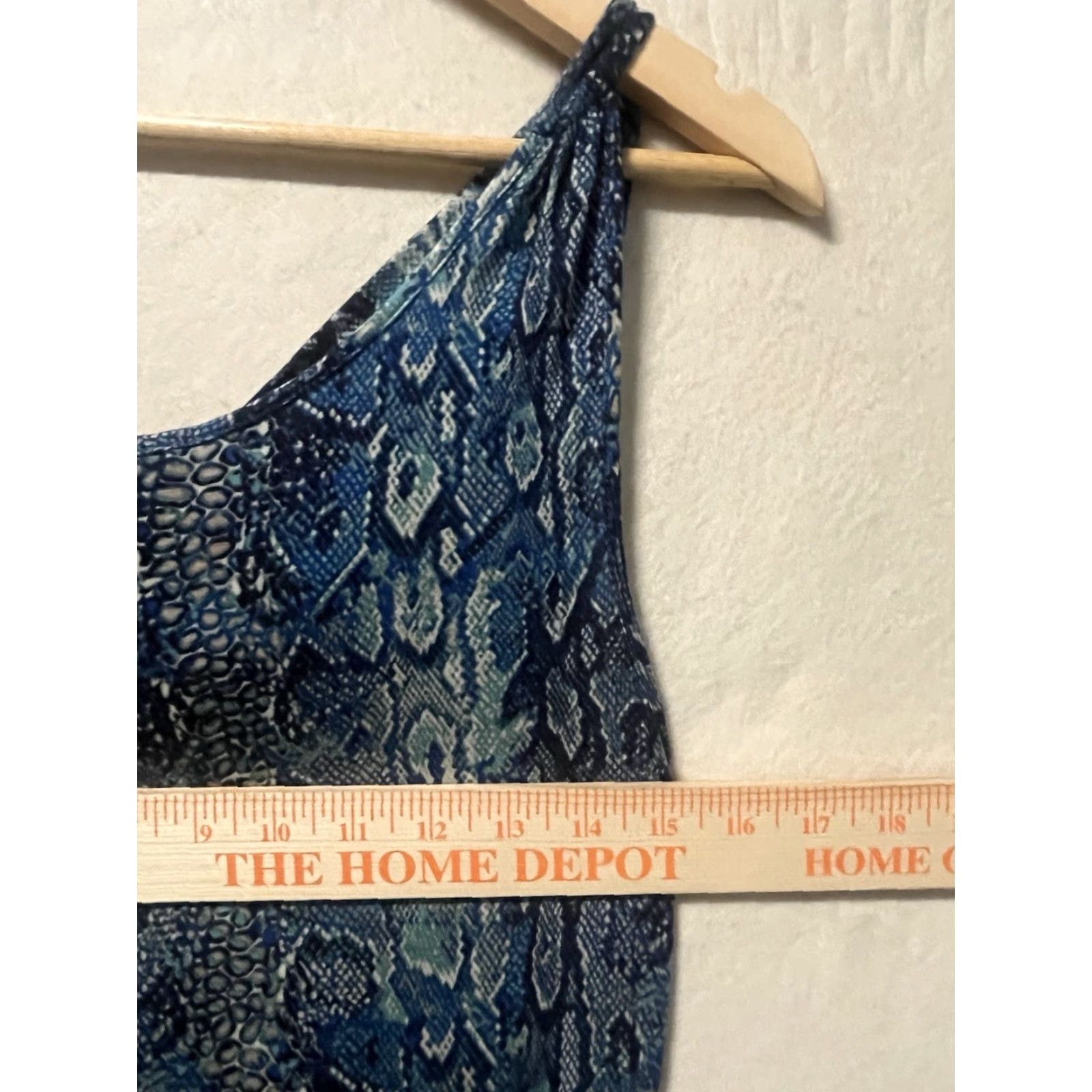 Bcbgmaxazria NWT BCBGMAXAZRIA Dress Woman Sleeveless Blue Print V-Neck Short Pullover S Regular Spring Summer Womens Size S / US 4 / IT 40 - 3 Thumbnail