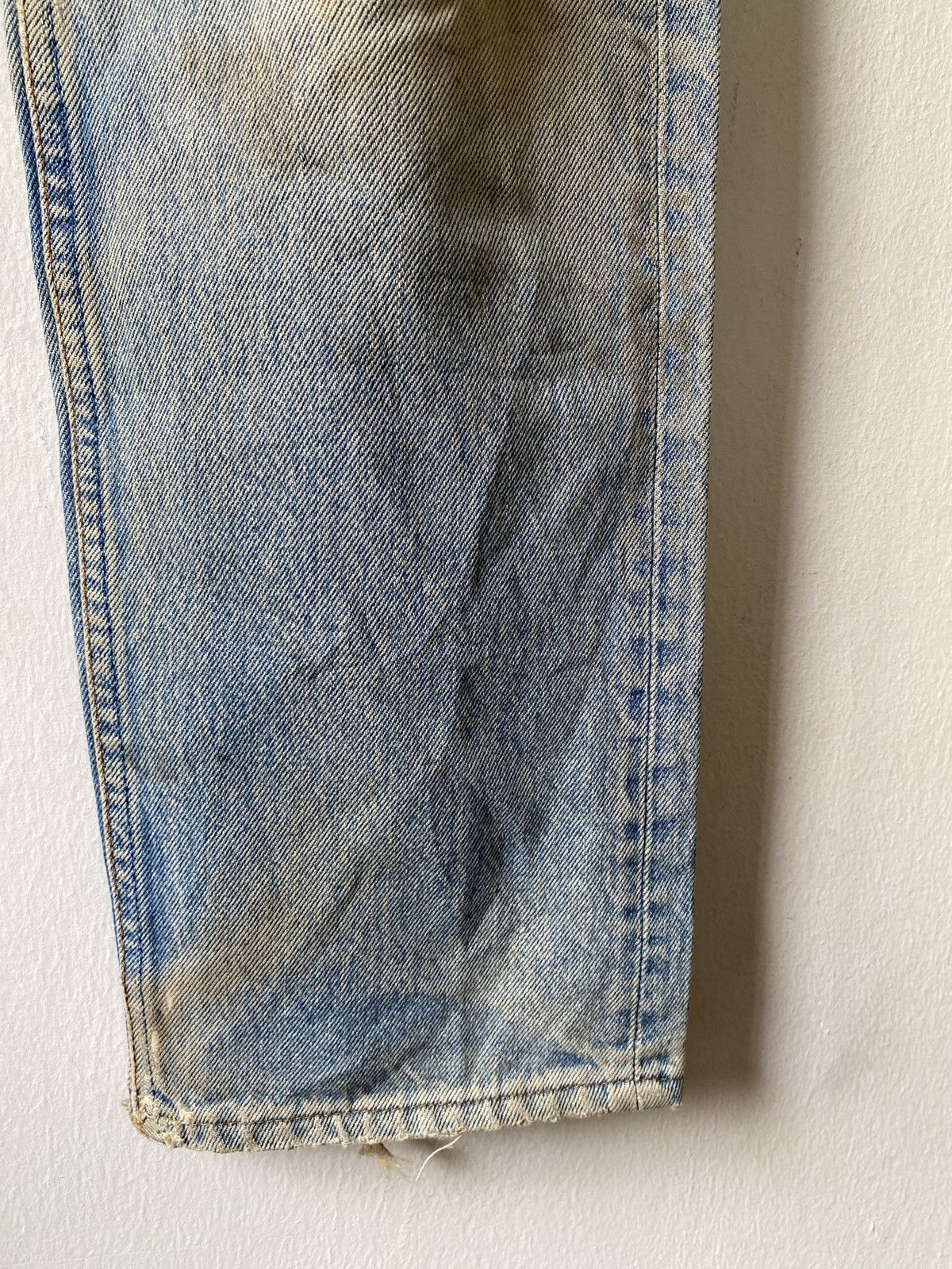 Levi's Vintage Levi’s 501 Top Button 524 Distressed Denim Size US 30 / EU 46 - 7 Thumbnail