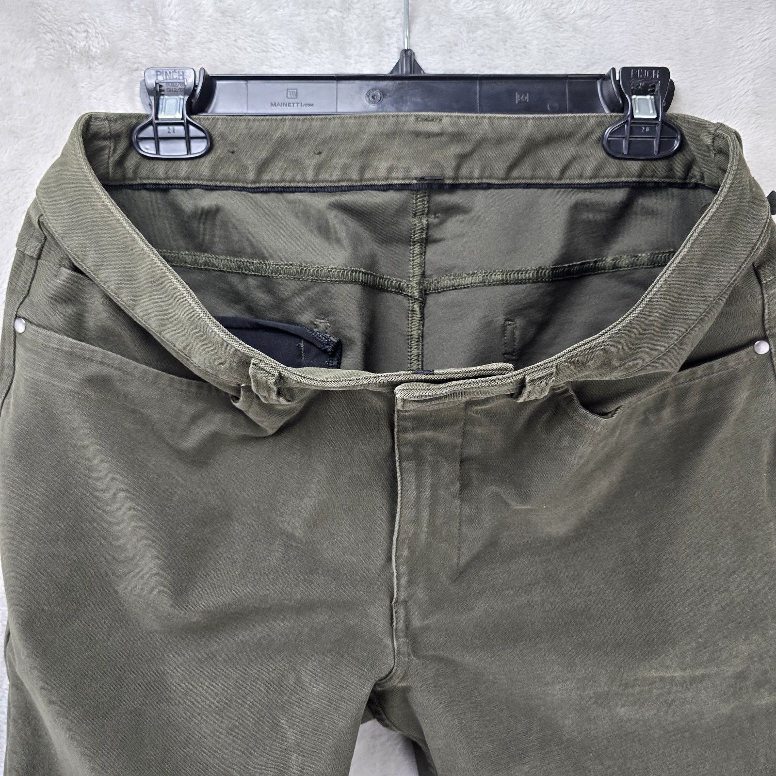 Lululemon Lululemon ABC Pant Men 32x32 Slim Fit Olive Green Warpstreme Size US 32 / EU 48 - 4 Thumbnail