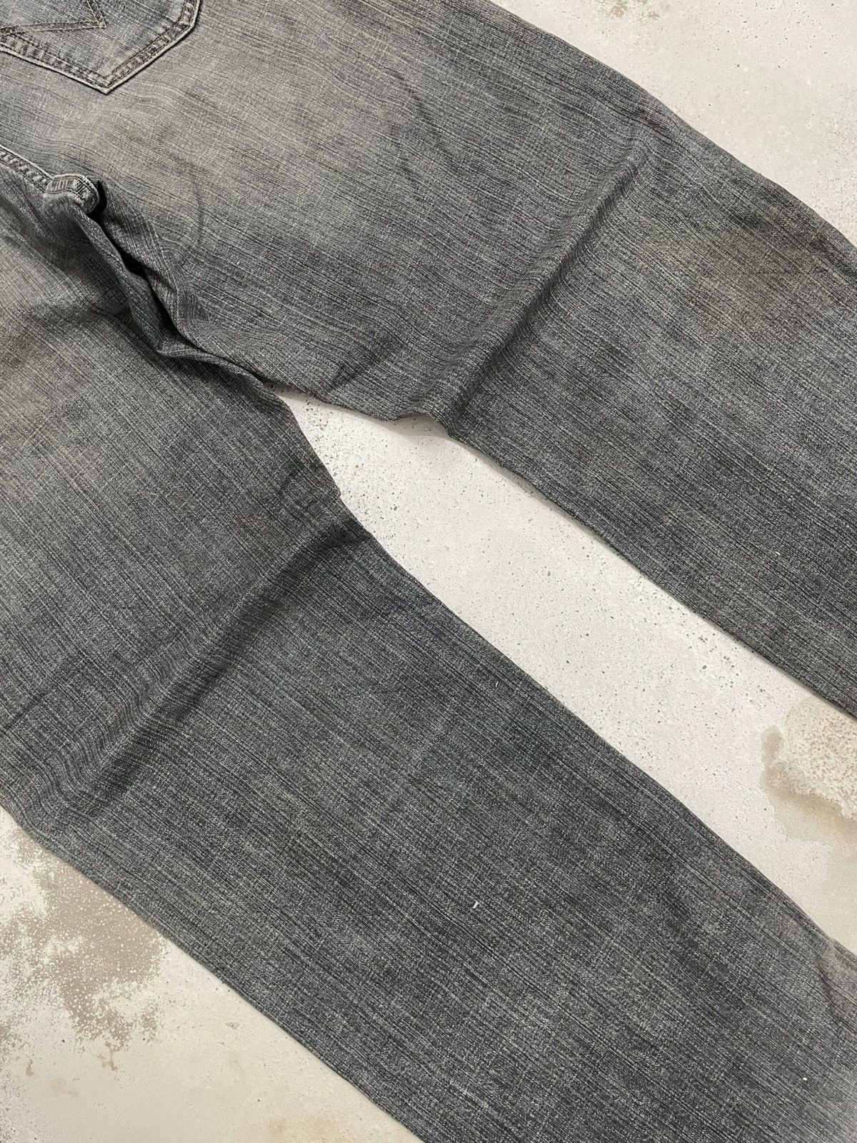 Wrangler Wrangler Authentic Western Distress Dirty Mud Workers Denim Size US 34 / EU 50 - 15 Thumbnail