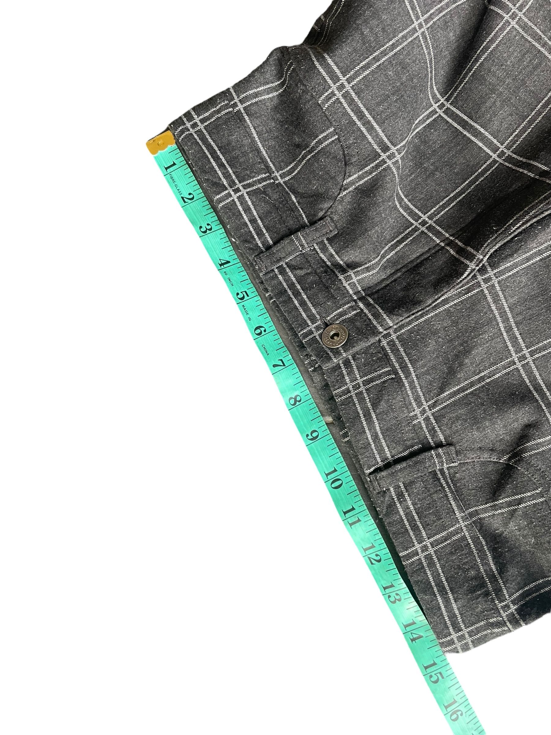 Japanese Brand Shine Peach Checkered 3Quater Pant Size 30" / US 8 / IT 44 - 7 Thumbnail