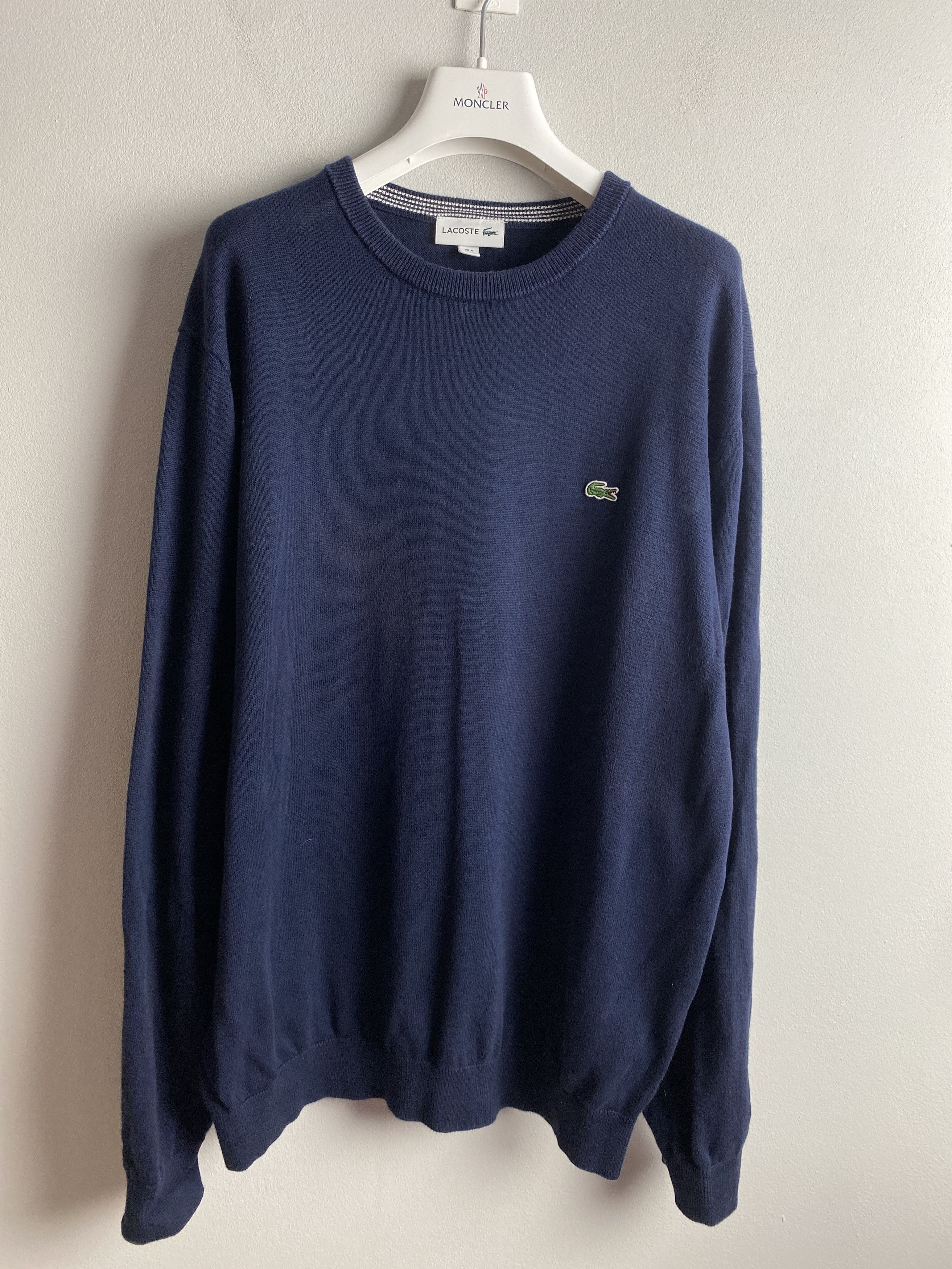 Lacoste Lacoste small logo sweater knitwear casual Size US XL / EU 56 / 4 - 1 Thumbnail