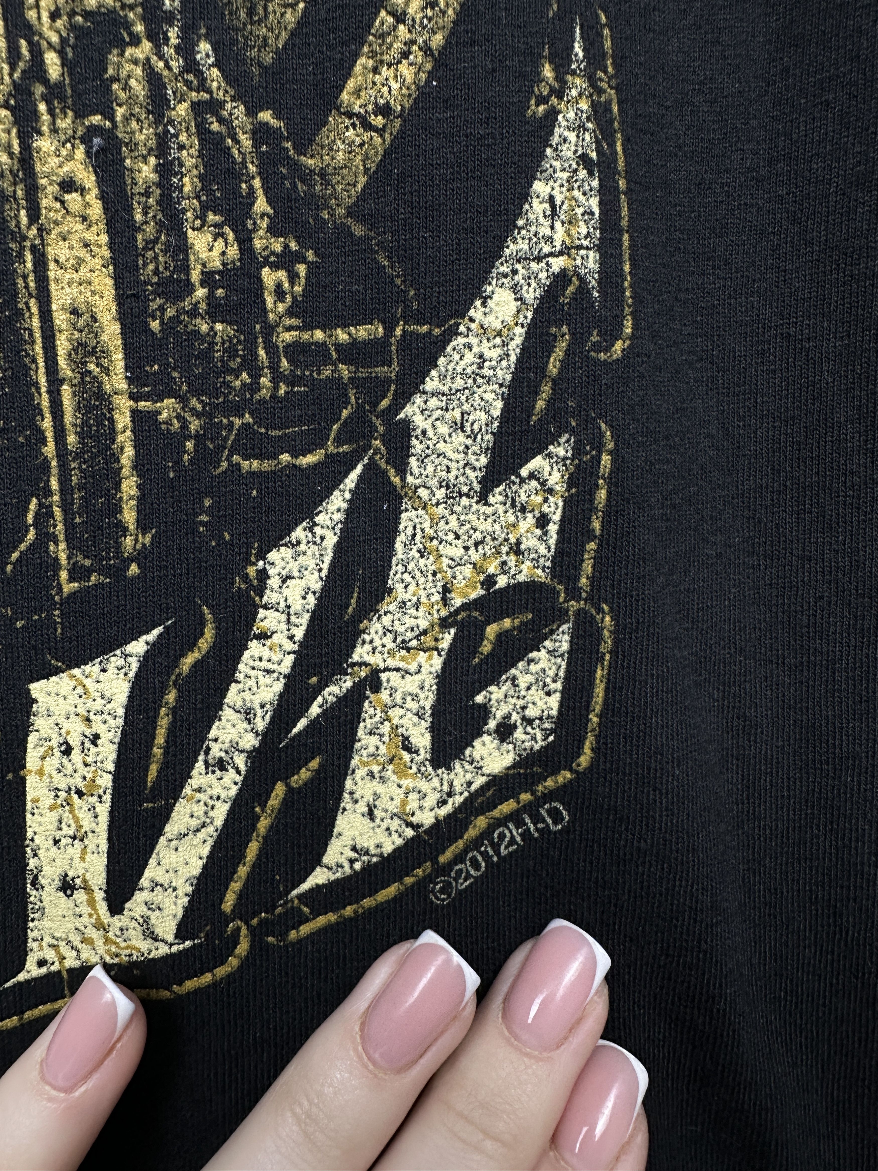 Harley Davidson × Vintage Harley Davidson San Jose Vintage Mens T-Shirt Size US L / EU 52-54 / 3 - 4 Thumbnail