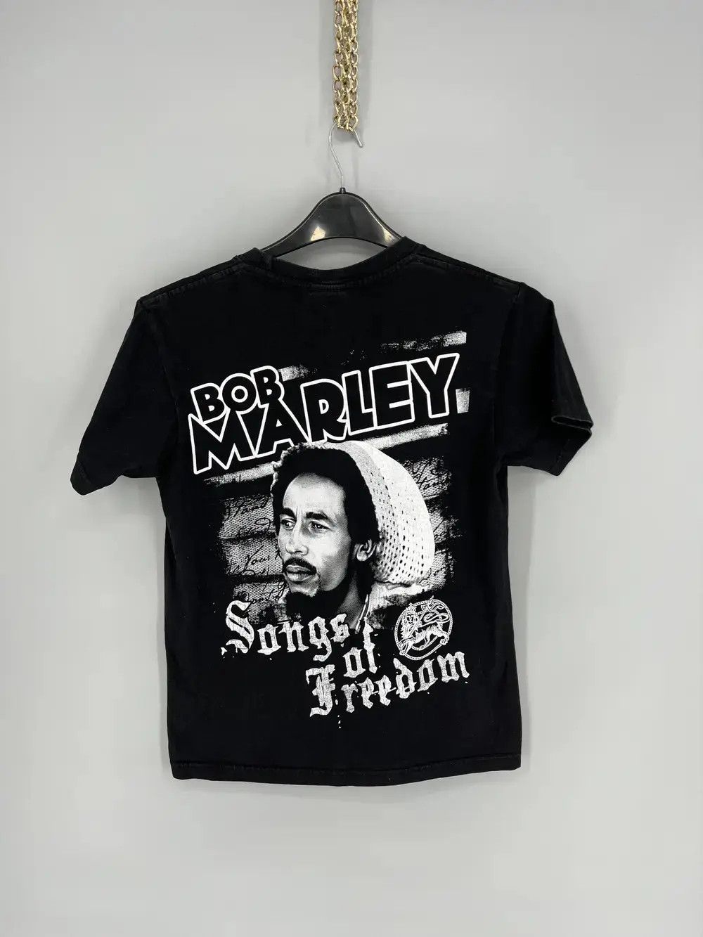 Band Tees Vintage Y2K Bob Marley Face Weed Rasta Tee Streetwear 90s Size US S / EU 44-46 / 1 - 8 Thumbnail