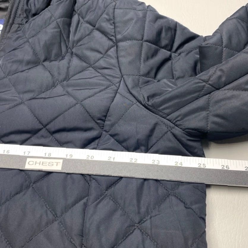 Lands' End Lands End Hooded Jacket Mens XL Black Packable Quilted Lightweight 8139 Size US XL / EU 56 / 4 - 7 Thumbnail
