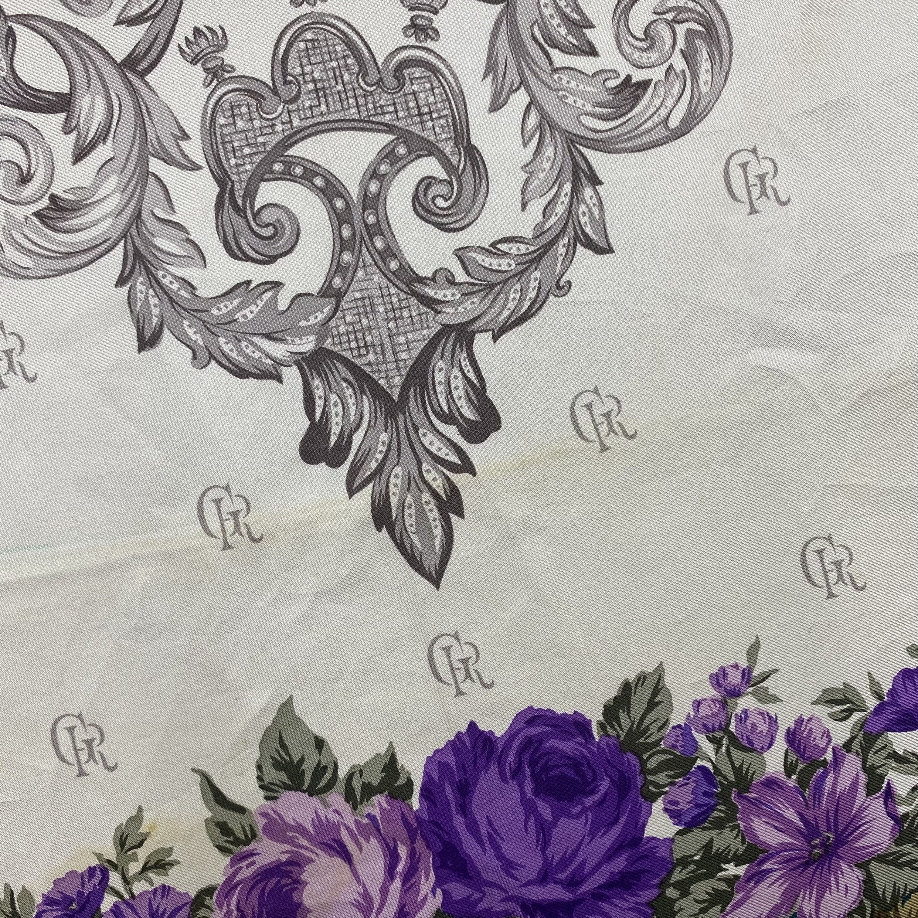 Japanese Brand Vintage Georges Rech SILK Scarf Twill Wraps Scarves Size ONE SIZE - 9 Thumbnail