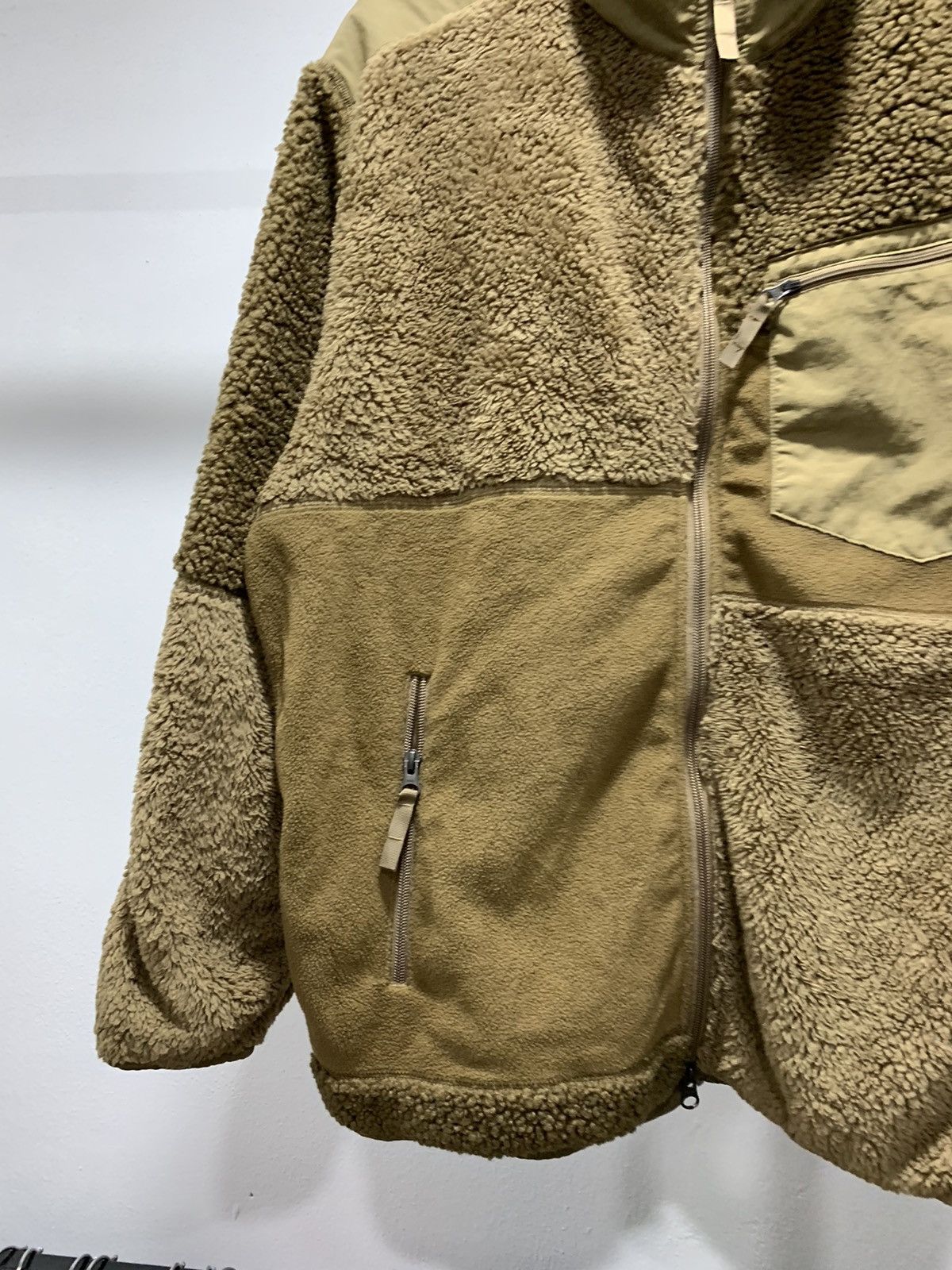 Engineered Garments × Japanese Brand ENGENEERED GARMENTS PATCHWORK FLEECE JACKET VINTAGE Size US XL / EU 56 / 4 - 3 Thumbnail