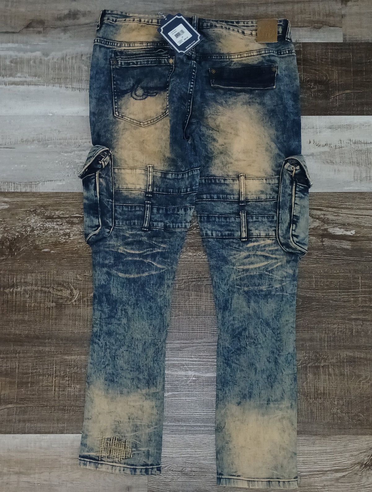 Born Fly 🤩NWT- Born Fly Slim Fit Distressed Jeans SZ 34 Size US 34 / EU 50 - 3 Thumbnail