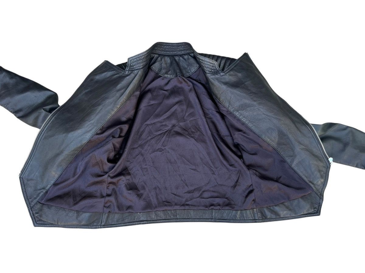 Leather Unknown Brand High Quality Napa Leather Padded Crop Jacket Size US XS / EU 42 / 0 - 14 Thumbnail