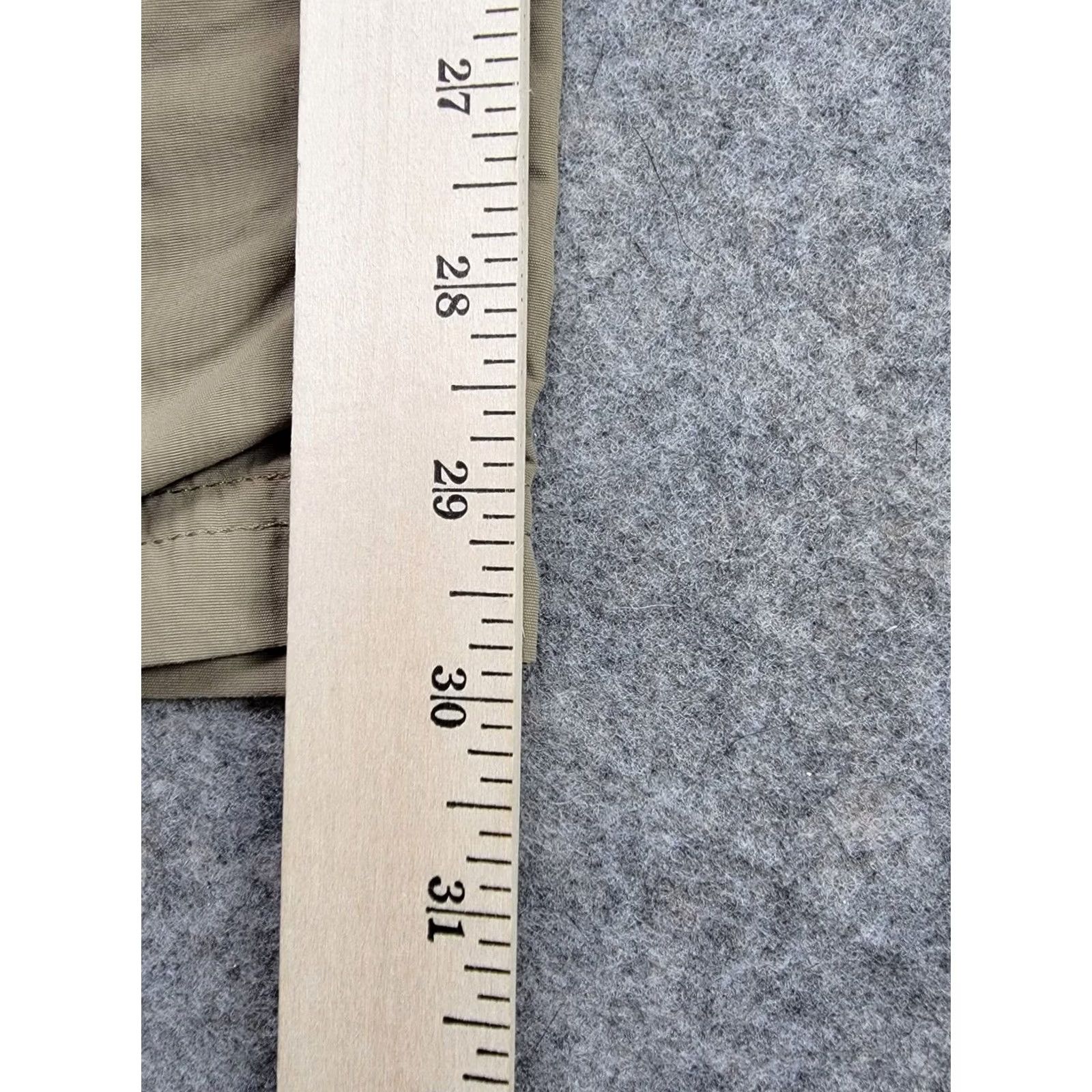 Vintage L.L. Bean Pants Mens Large Brown Convertible Cargo Pockets Belted Outdoor Pants Size US 33 - 3 Thumbnail