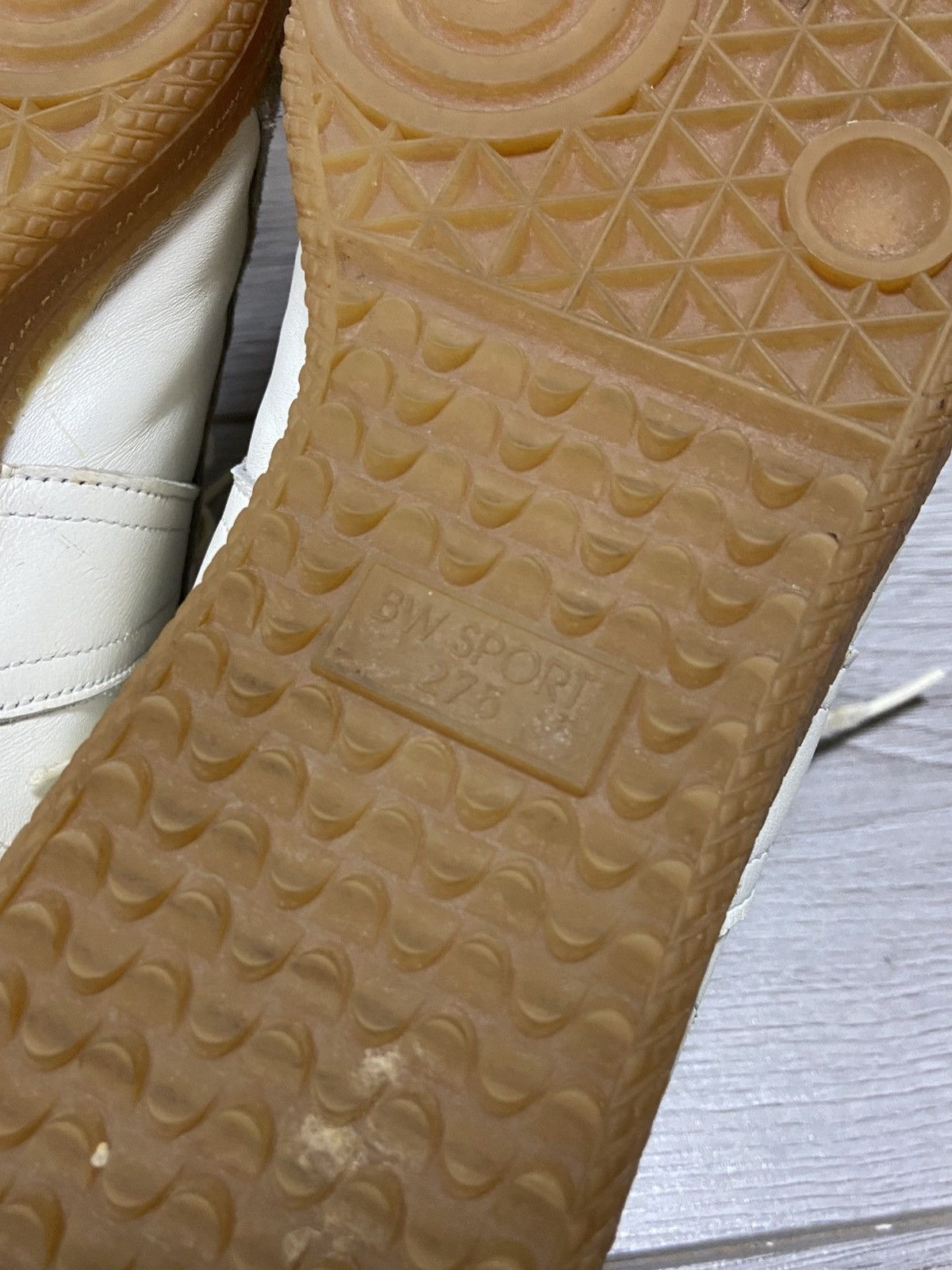 Vintage GAT Bw-sport 275 Margiela style vintage leather trainers Size US 10 / EU 43 - 11 Thumbnail