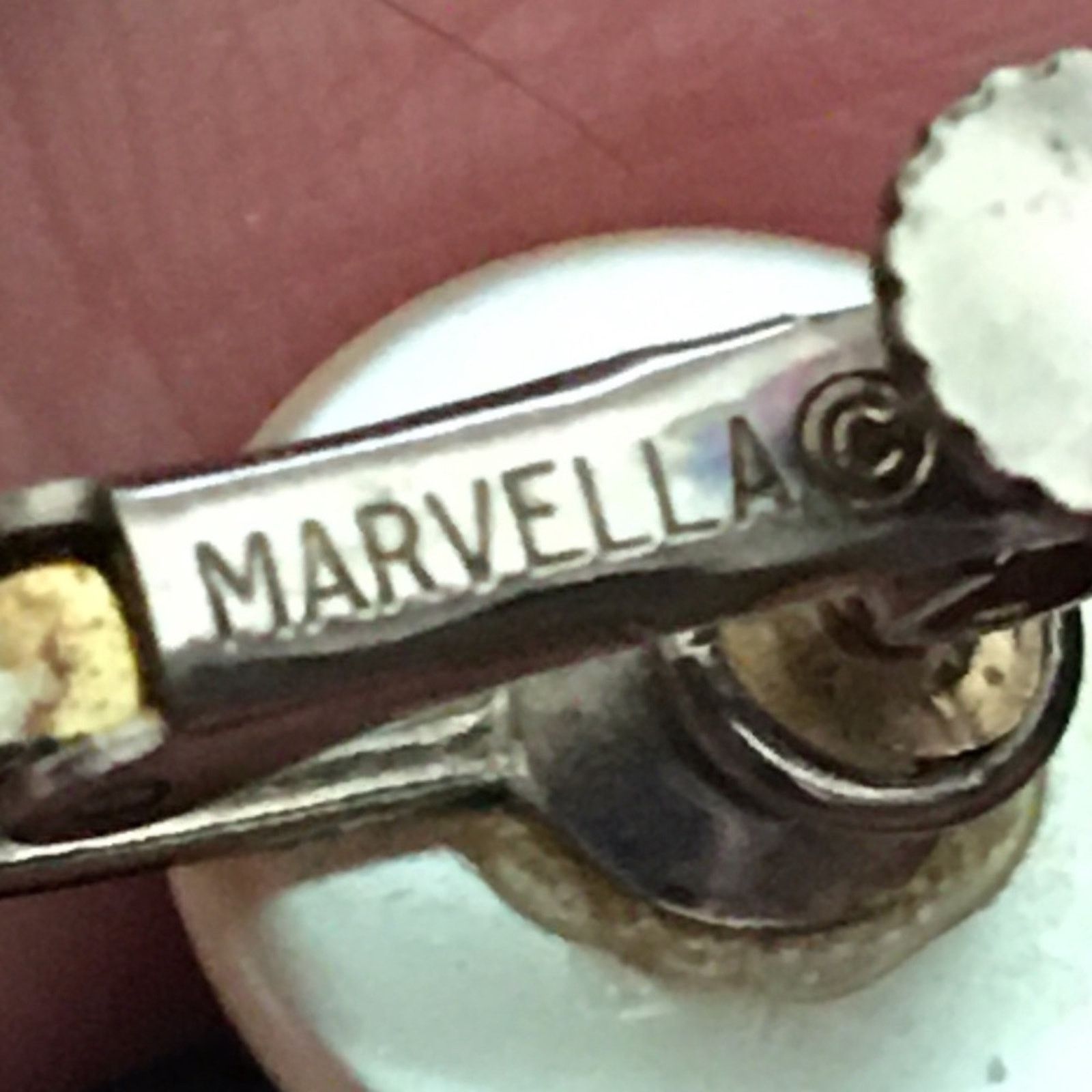 Vintage Vintage 60s Marvella faux pearl screw back clips Size ONE SIZE - 7 Thumbnail