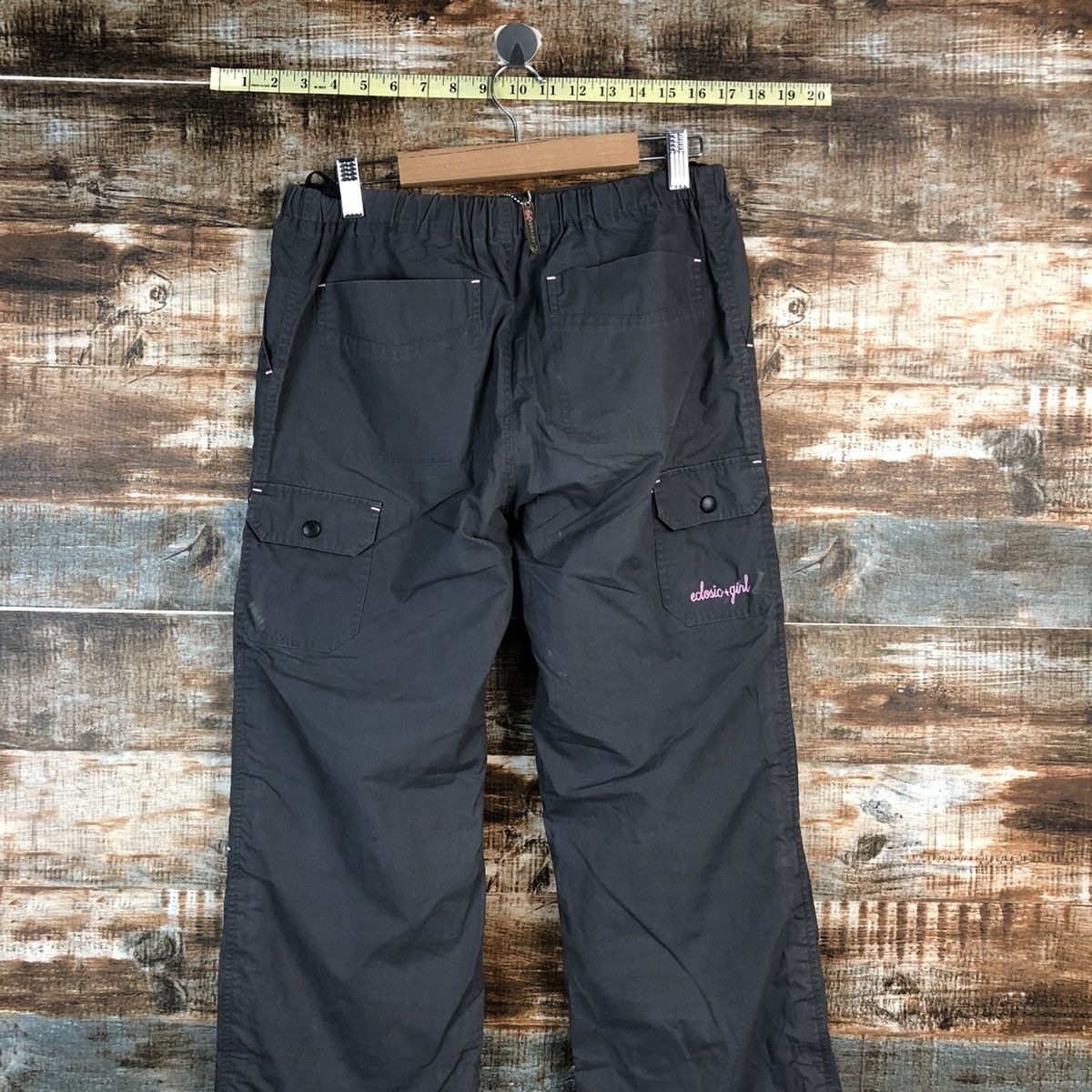Japanese Brand Eclosion Grey Casual hiking Pants #A2377 Size 26" / US 2 / IT 38 - 14 Thumbnail