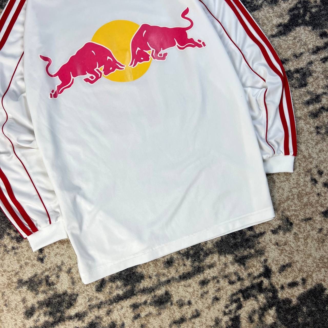Adidas Adidas Res Bull x Salzburg Big Logo Soccer Jersey Longsleeve Size US M / EU 48-50 / 2 - 4 Thumbnail