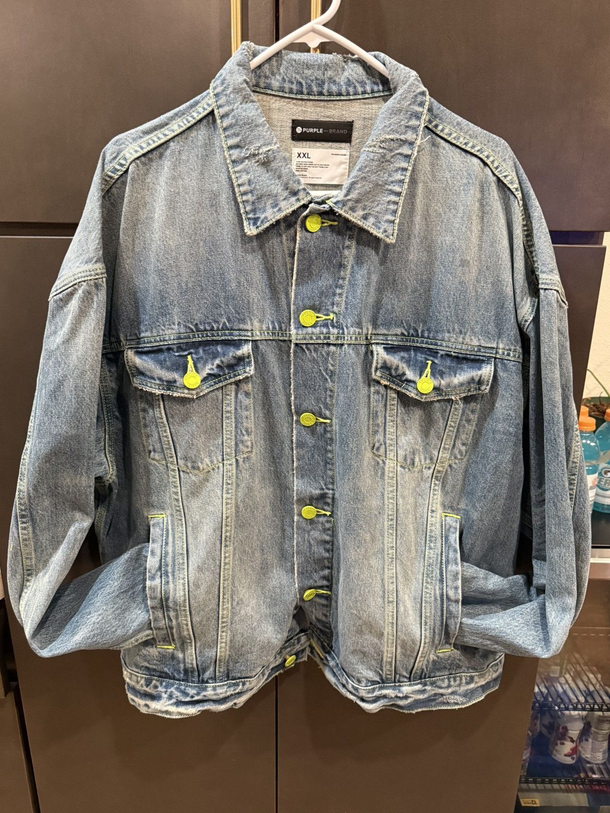 Purple Brand PURPLE BRAND Denim jacket XXL Size US XXL / EU 58 / 5 - 8 Thumbnail