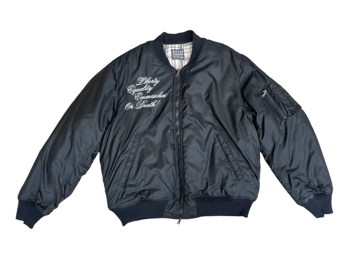 Maharishi Maharishi Waxed Puffer Flight Jacket Waterproof Oversized Size US M / EU 48-50 / 2 - 1 Thumbnail