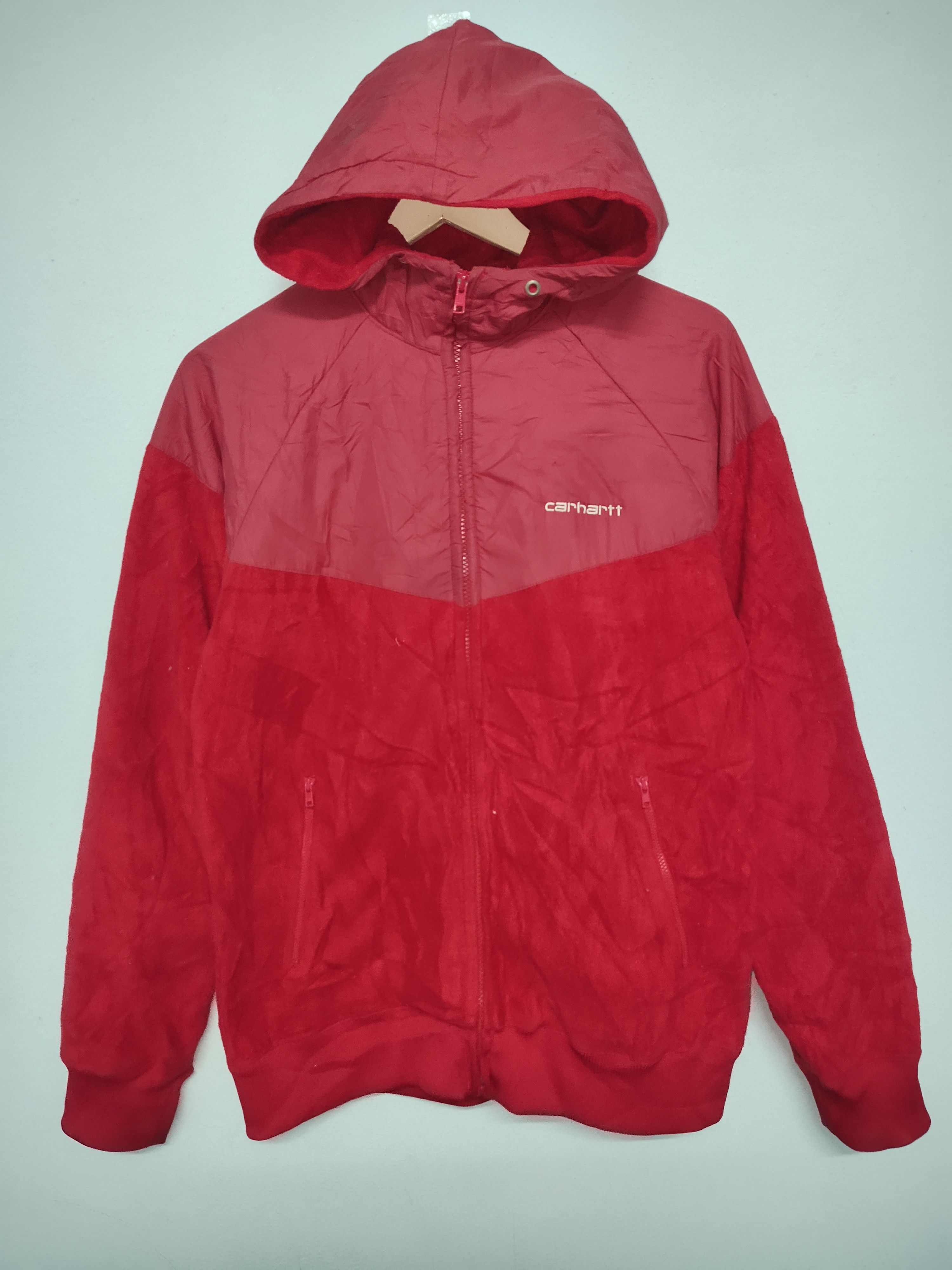 Carhartt Carhartt Red Hoodies Sweater Size US M / EU 48-50 / 2 - 1 Thumbnail