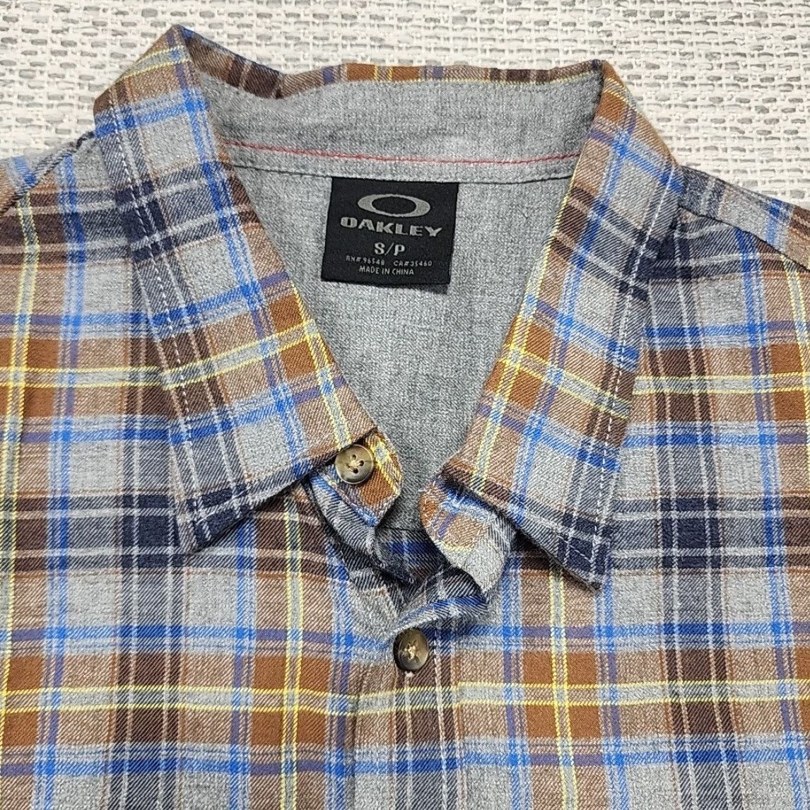 Oakley Oakley Flannel Shirt Mens Small Plaid Long Sleeve Button Up Casual Size US S / EU 44-46 / 1 - 7 Thumbnail