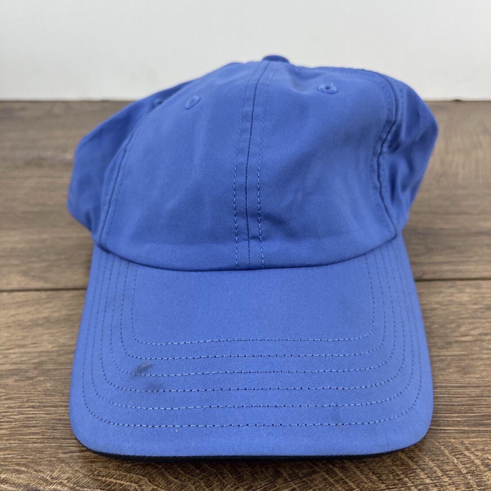 Adidas Adidas Blue Cap Hat Running Hat Blue Adjustable Hat Blue Adu Size ONE SIZE - 6 Thumbnail