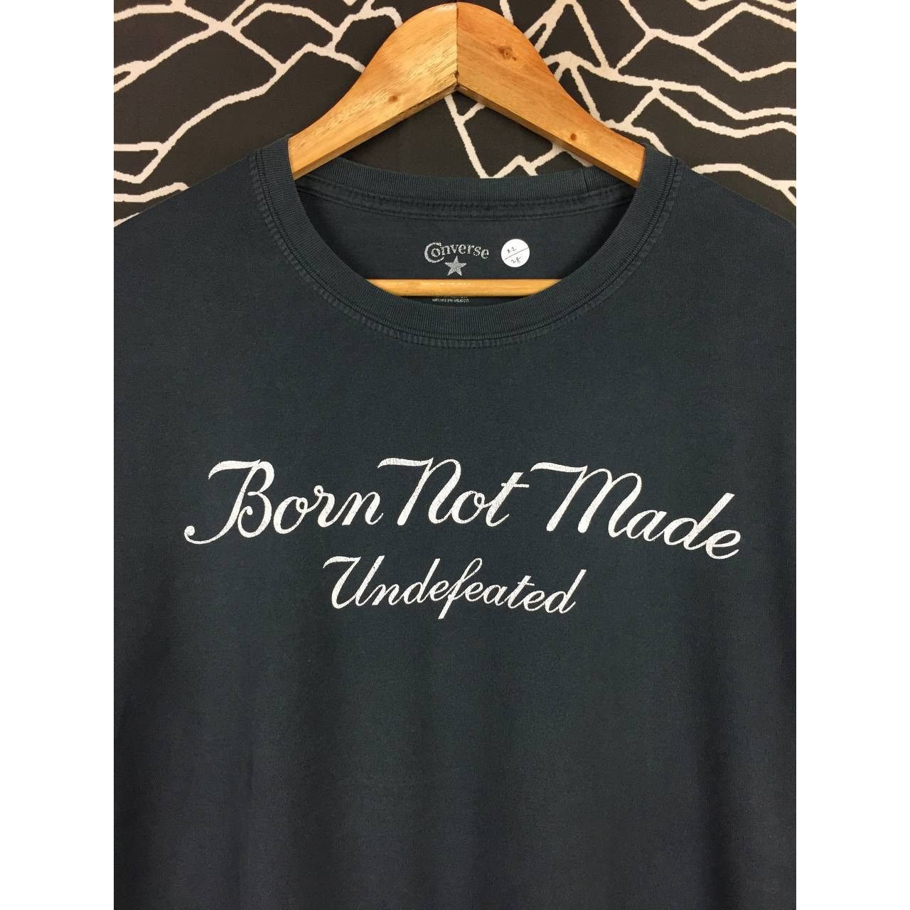 Converse × Undefeated Converse X Undefeated UNDFTD Born Not Made Undefeated Tee Size US L / EU 52-54 / 3 - 3 Thumbnail