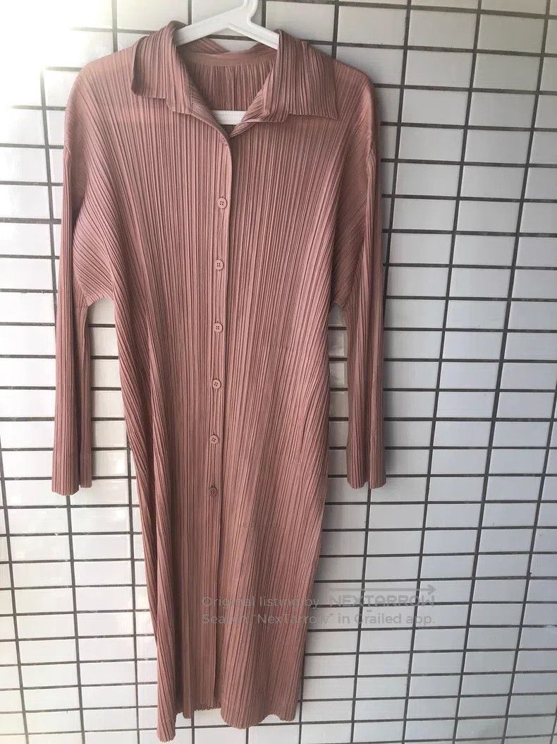 Issey Miyake Issey Miyake Pink Jacket Size L / US 10 / IT 46 - 1 Thumbnail