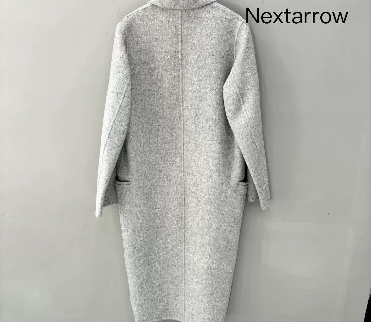 Acne Studios Acne studios Grey double-sided wool coat 2412-Nextarrow Size US S / EU 44-46 / 1 - 2 Thumbnail