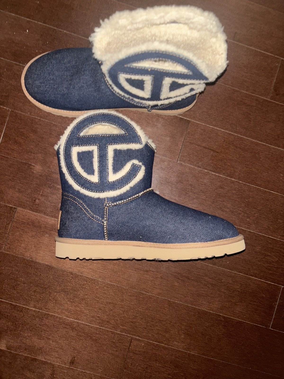 Telfar × Ugg Ugg x Telfar “indigo denim” boots Size US 10 / EU 43 - 4 Thumbnail