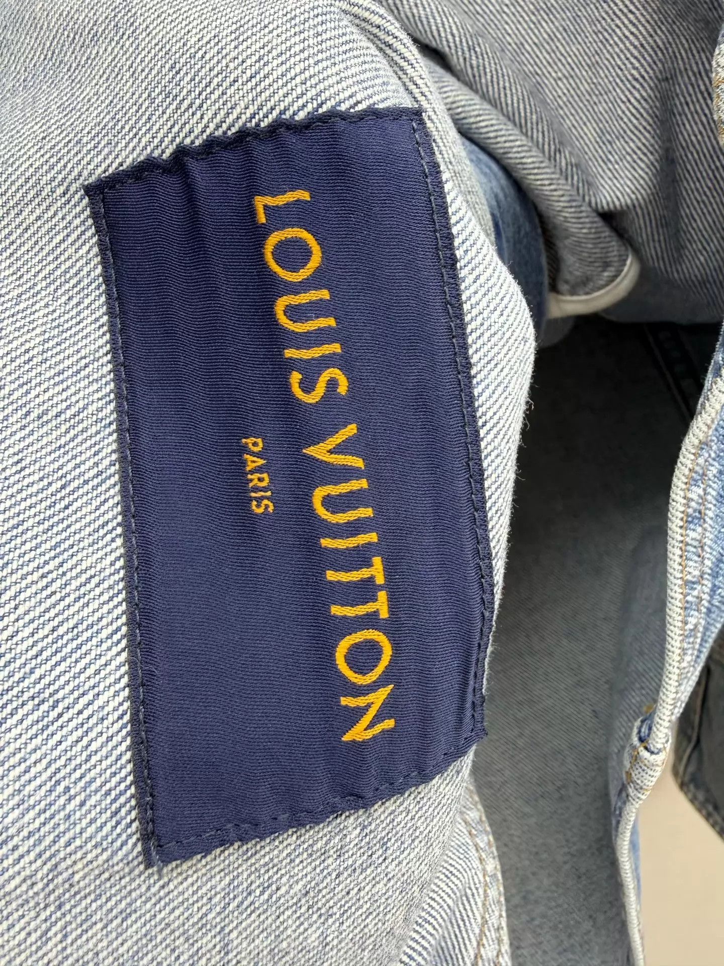 Louis Vuitton LV Full Print Denim Jacket (48) 99 New Size US M / EU 48-50 / 2 - 3 Thumbnail