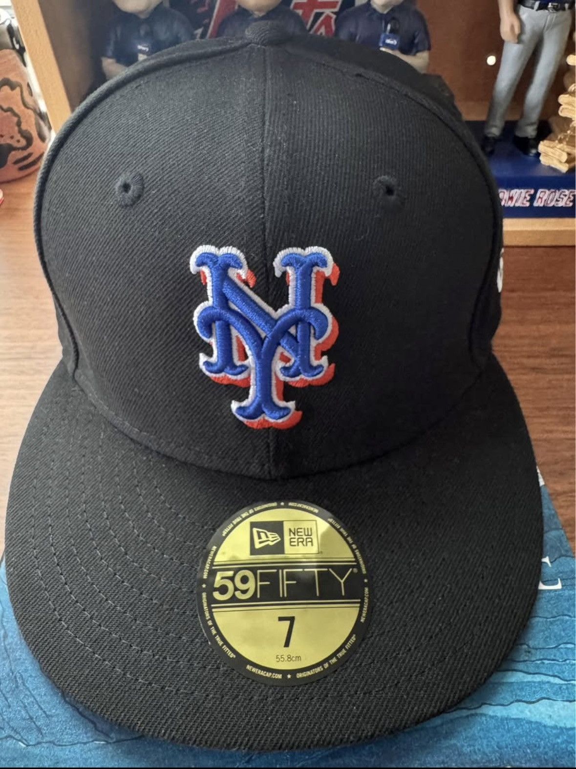 7 1/4 DENIM TEARS NEW ERA 59FIFTY CAP 本物 Denim Tears x New Era ADG 59Fifty Fitted Hat Black Men's