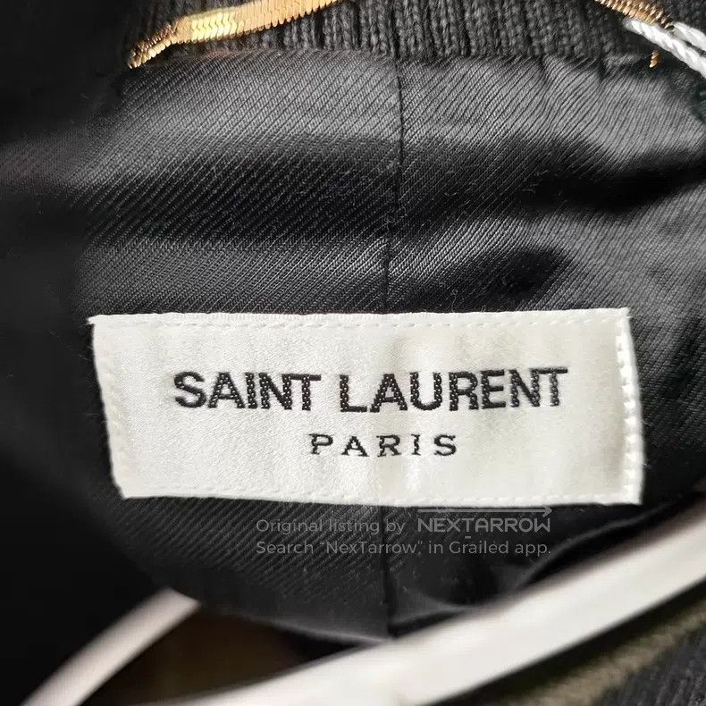 Saint Laurent Paris Saint Laurent Paris Military Green and Moss Green Wool and Size XS / US 0-2 / IT 36-38 - 4 Thumbnail