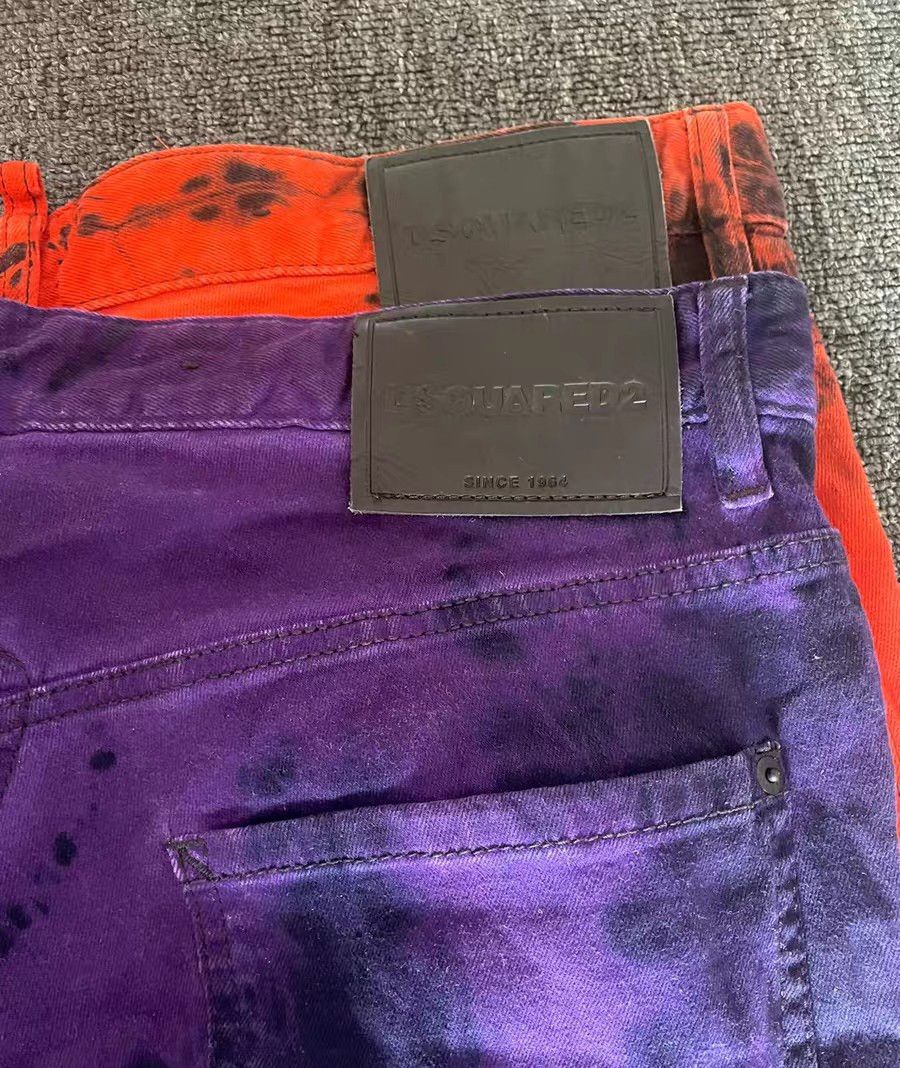 Dsquared2 DSQUARED2 Men's Tie-Dye Ski Jeans Size 54 Size US 38 / EU 54 - 6 Thumbnail