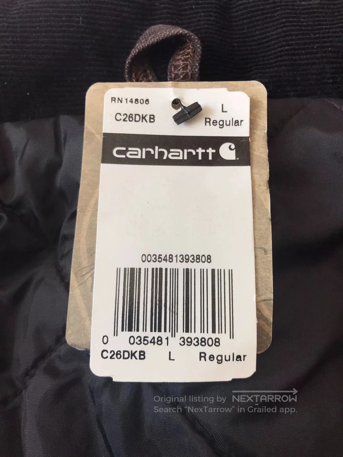 Carhartt Carhartt C26 Washed Canvas Work Jacket. Size US L / EU 52-54 / 3 - 8 Thumbnail