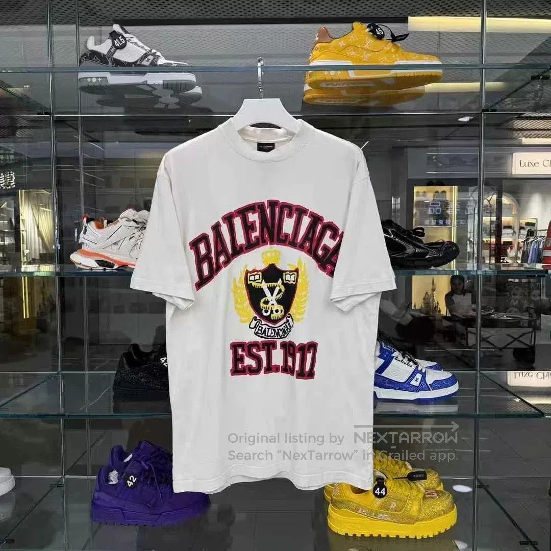 Balenciaga Balenciaga Logo Short Sleeve T. Size XS / US 0-2 / IT 36-38 - 1 Thumbnail