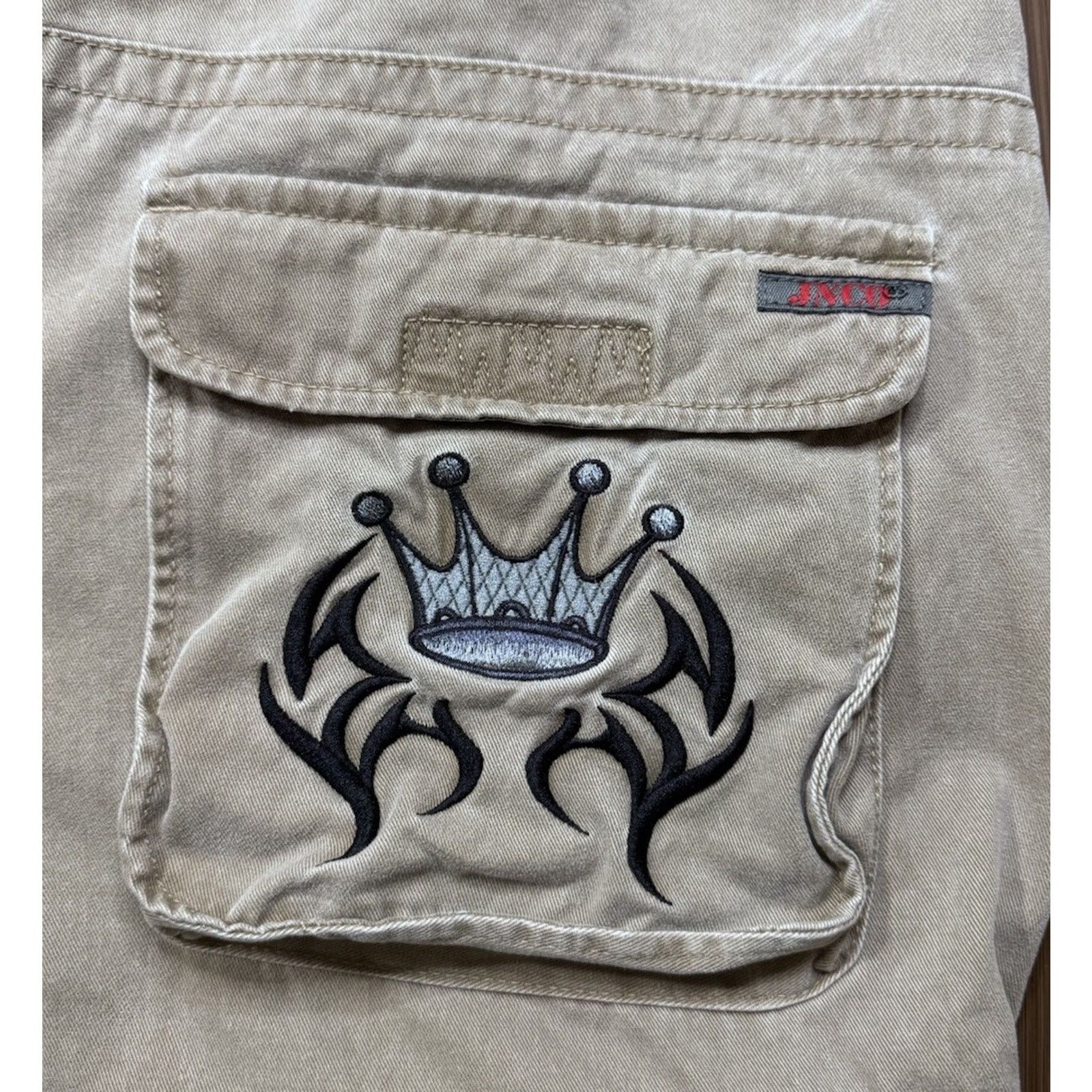 JNCO JNCO Jeans Commando Army Twill Y2K Wide Leg 34x31 Cargo Size US 34 / EU 50 - 4 Thumbnail