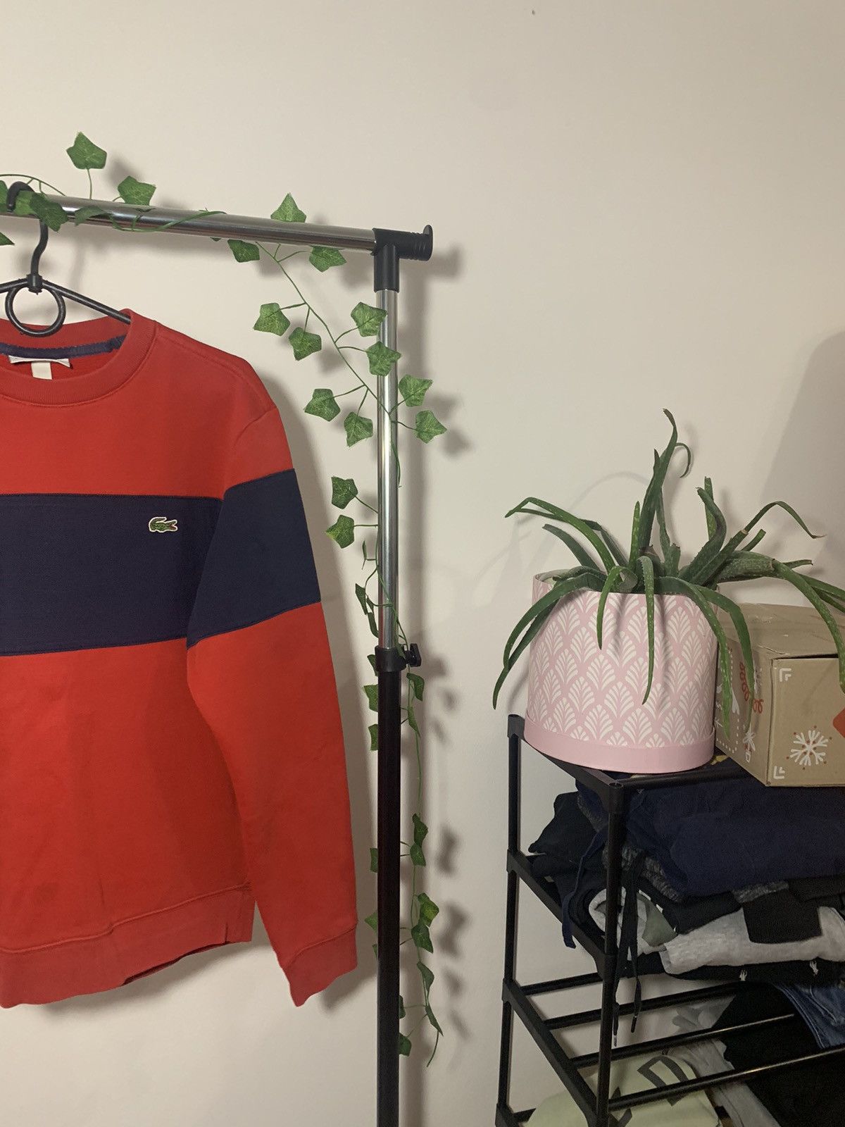 Lacoste × Vintage Vintage Hoodie Lacoste Size US S / EU 44-46 / 1 - 2 Thumbnail