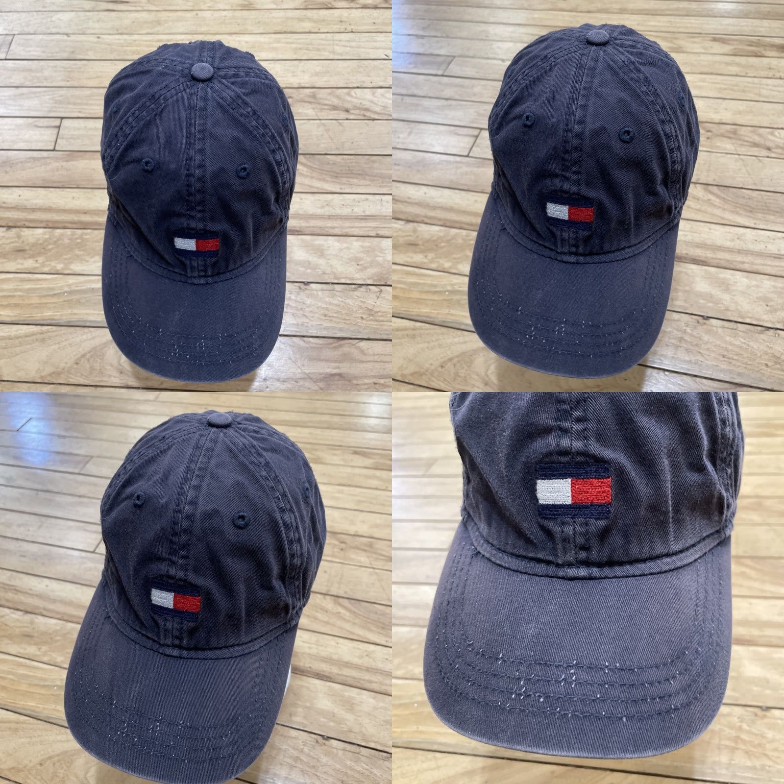 Tommy Hilfiger Tommy Hilfiger Hat Adult OS Blue Red White Logo Panel Adjustable Cap Streetwear Size ONE SIZE - 8 Thumbnail